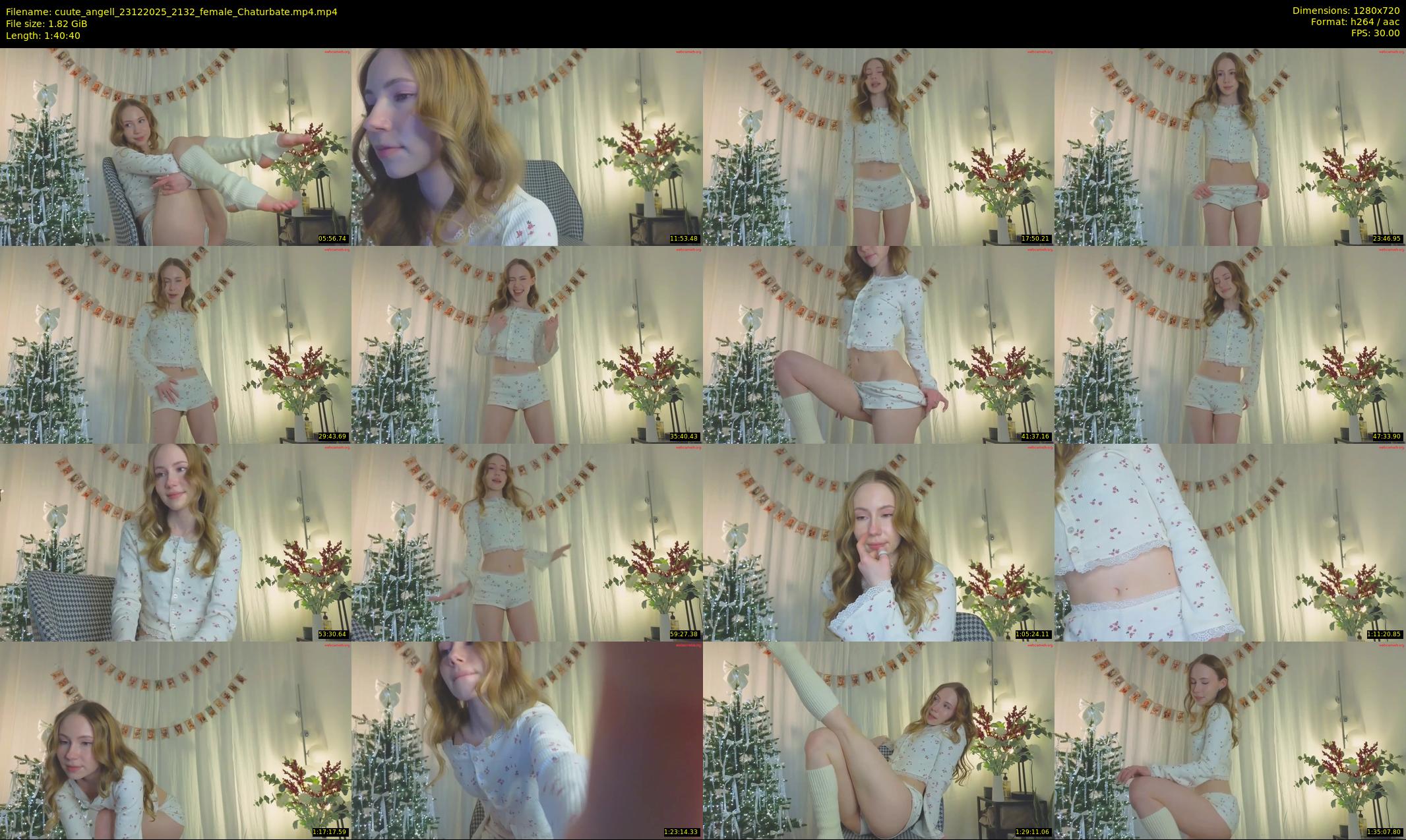cuute_angell — 101 minute Chaturbate female cam show recording, 720p, Dec 23, 2025