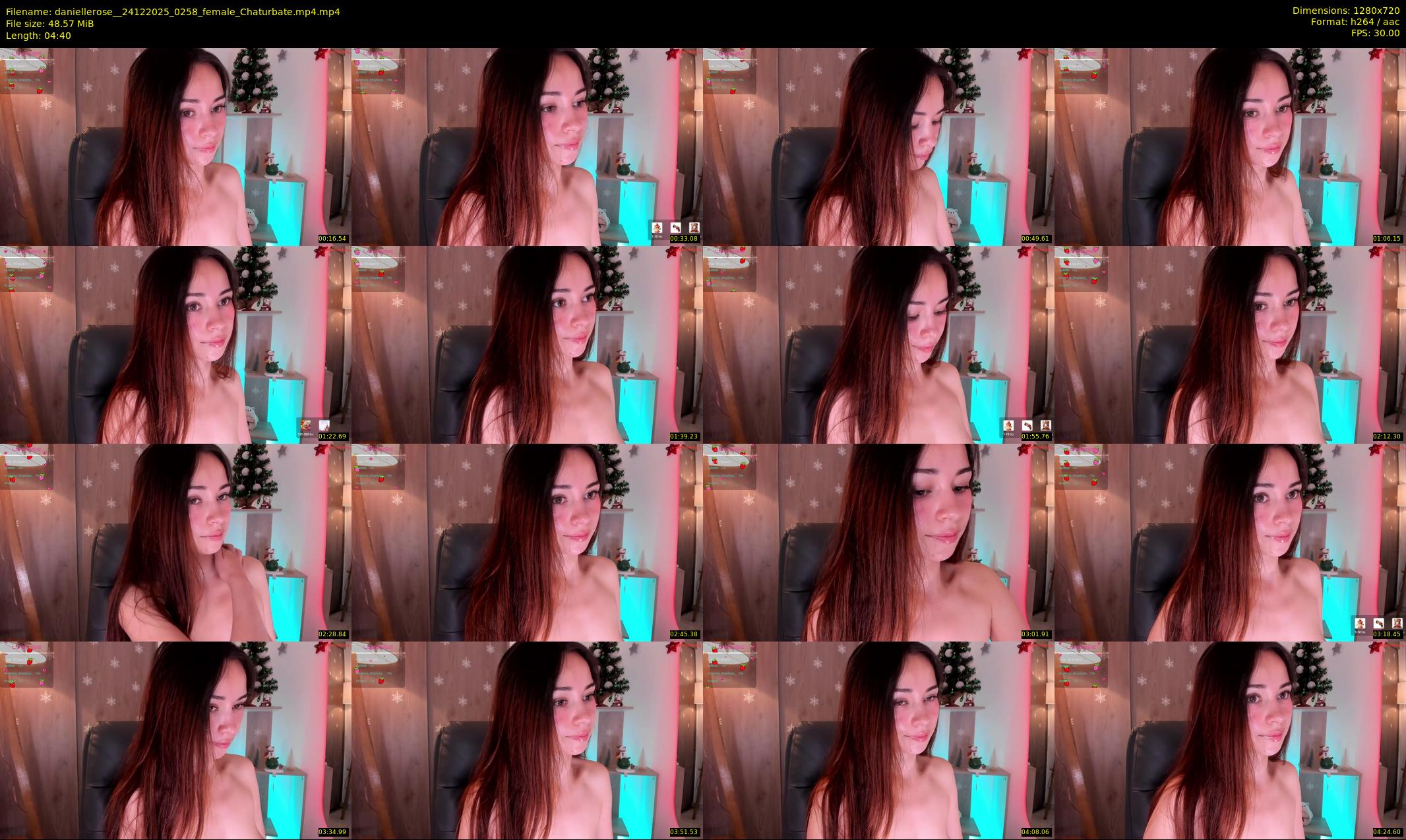 daniellerose_ — 5 minute Chaturbate female cam show recording, 720p, Dec 24, 2025