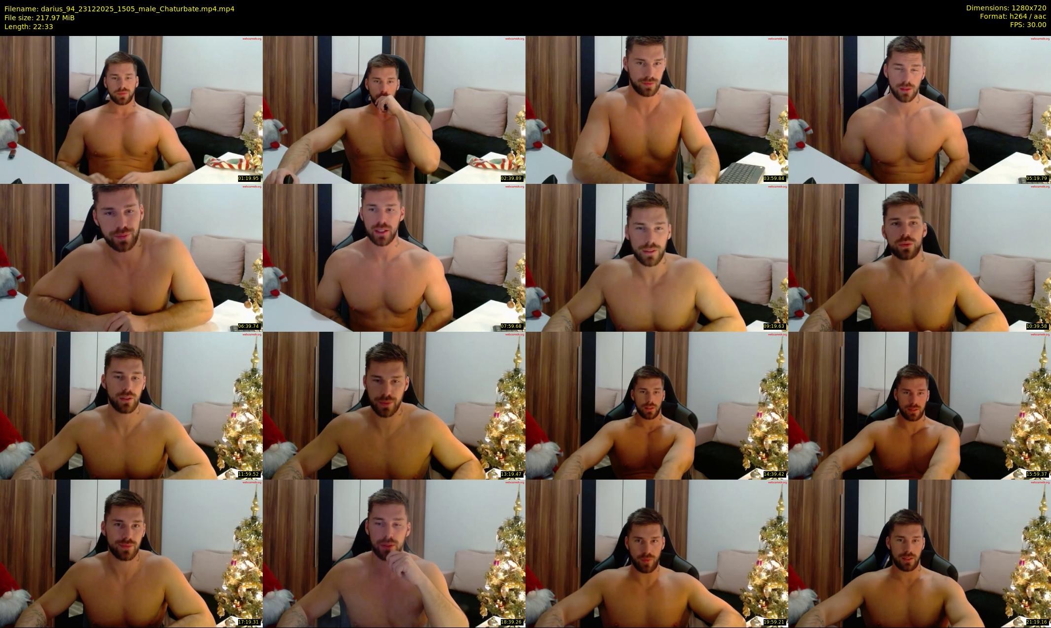 darius_94 — 23 minute Chaturbate male cam show recording, 720p, Dec 23, 2025