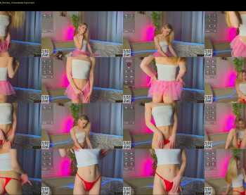 darslycat — 120 minute Chaturbate female cam show recording, 720p, Dec 24, 2025