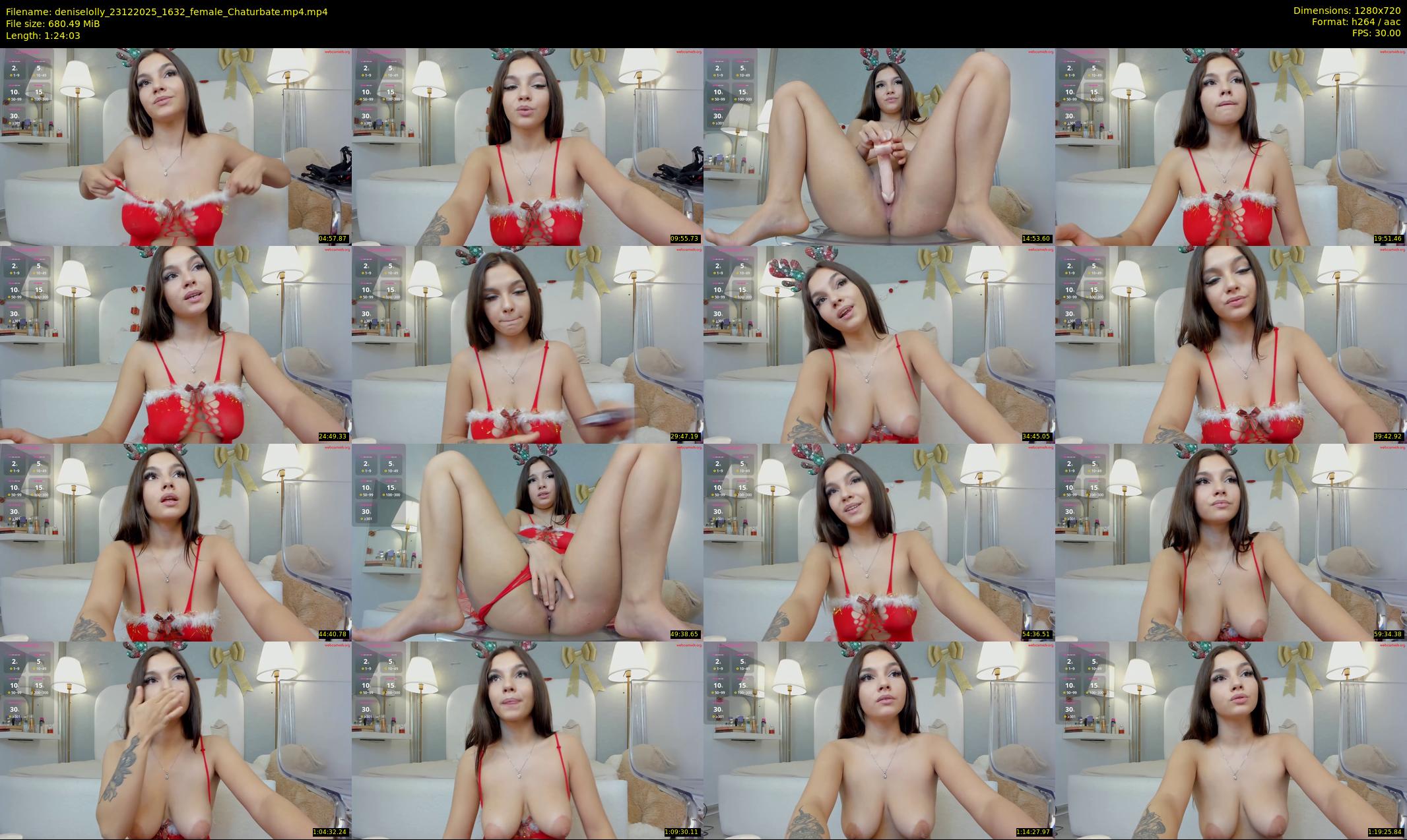 deniselolly — 85 minute Chaturbate female cam show recording, 720p, Dec 23, 2025