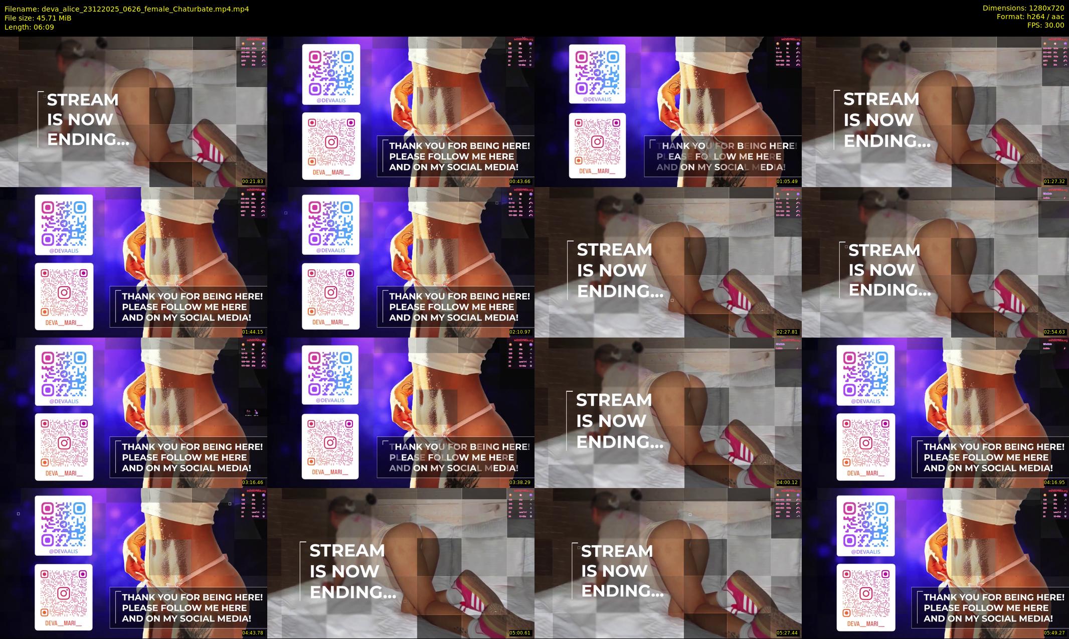 deva_alice — 7 minute Chaturbate female cam show recording, 720p, Dec 23, 2025