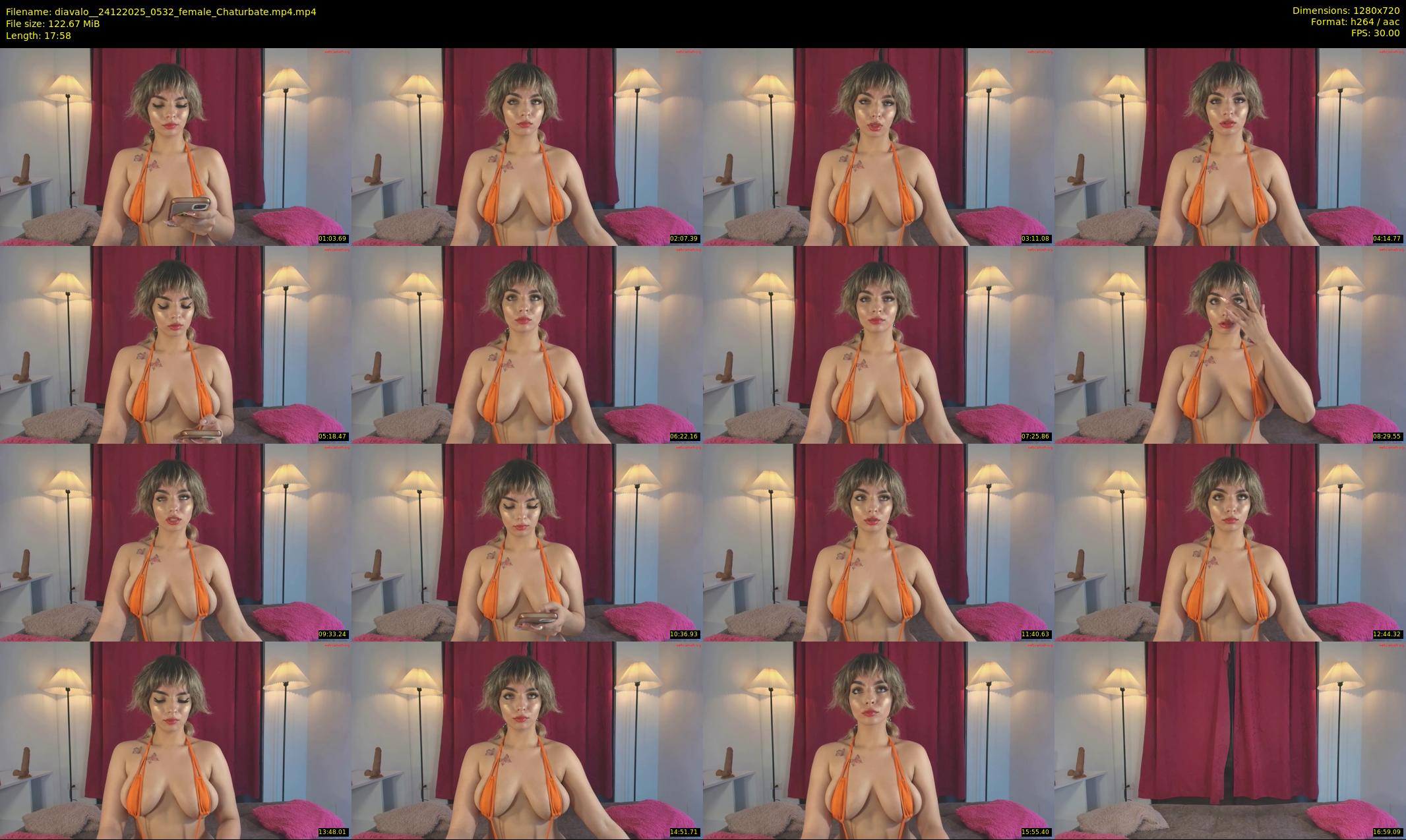 diavalo_ — 18 minute Chaturbate female cam show recording, 720p, Dec 24, 2025