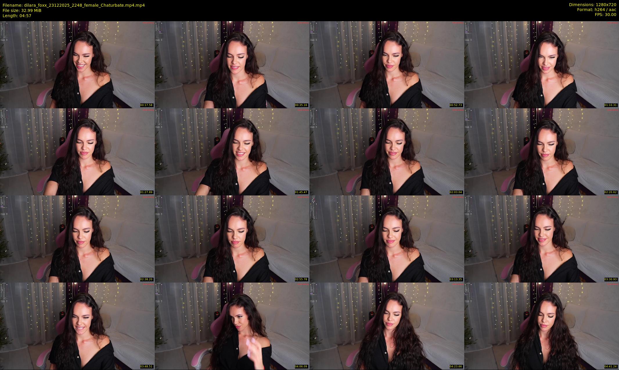 dilara_foxx — 5 minute Chaturbate female cam show recording, 720p, Dec 23, 2025
