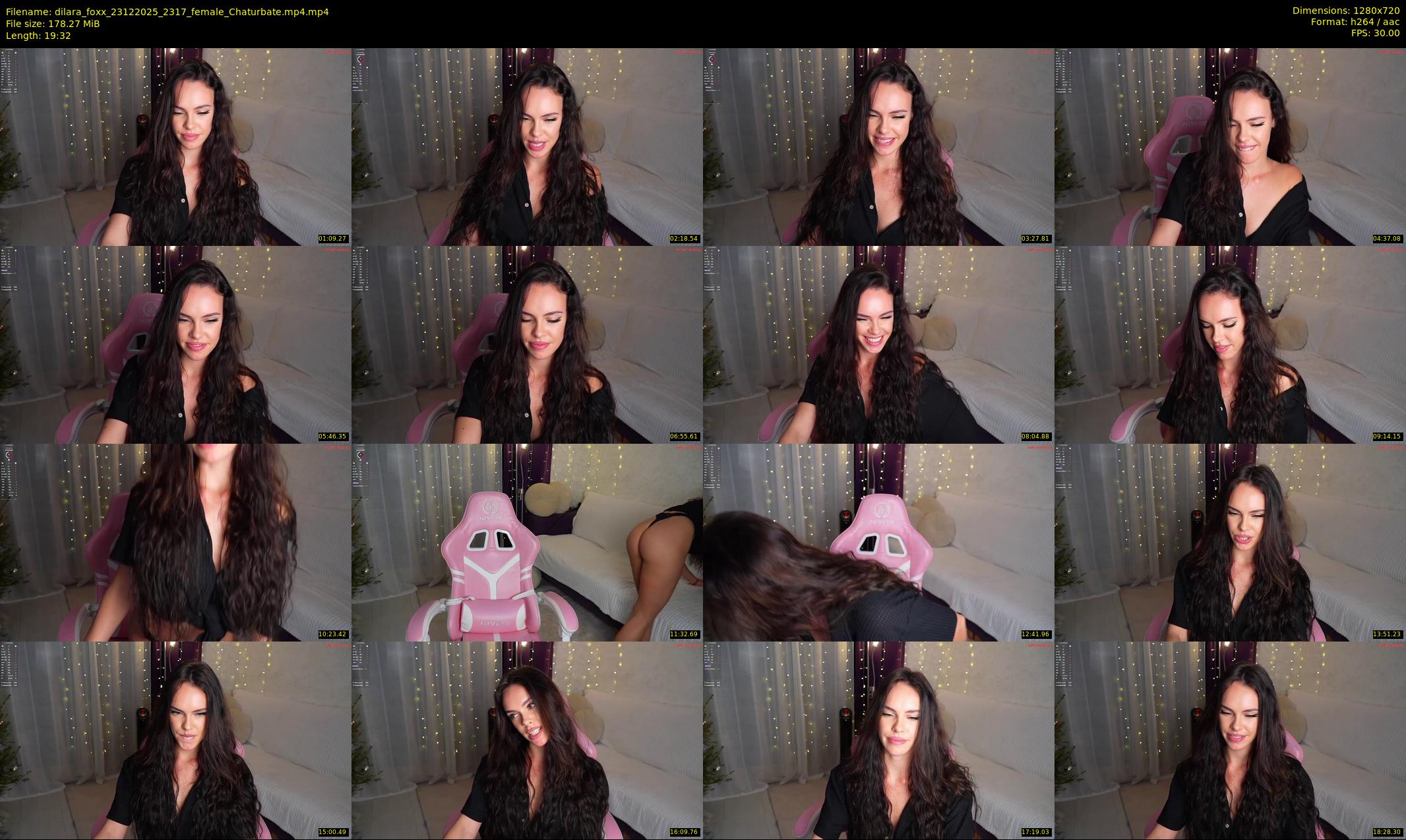dilara_foxx — 20 minute Chaturbate female cam show recording, 720p, Dec 23, 2025