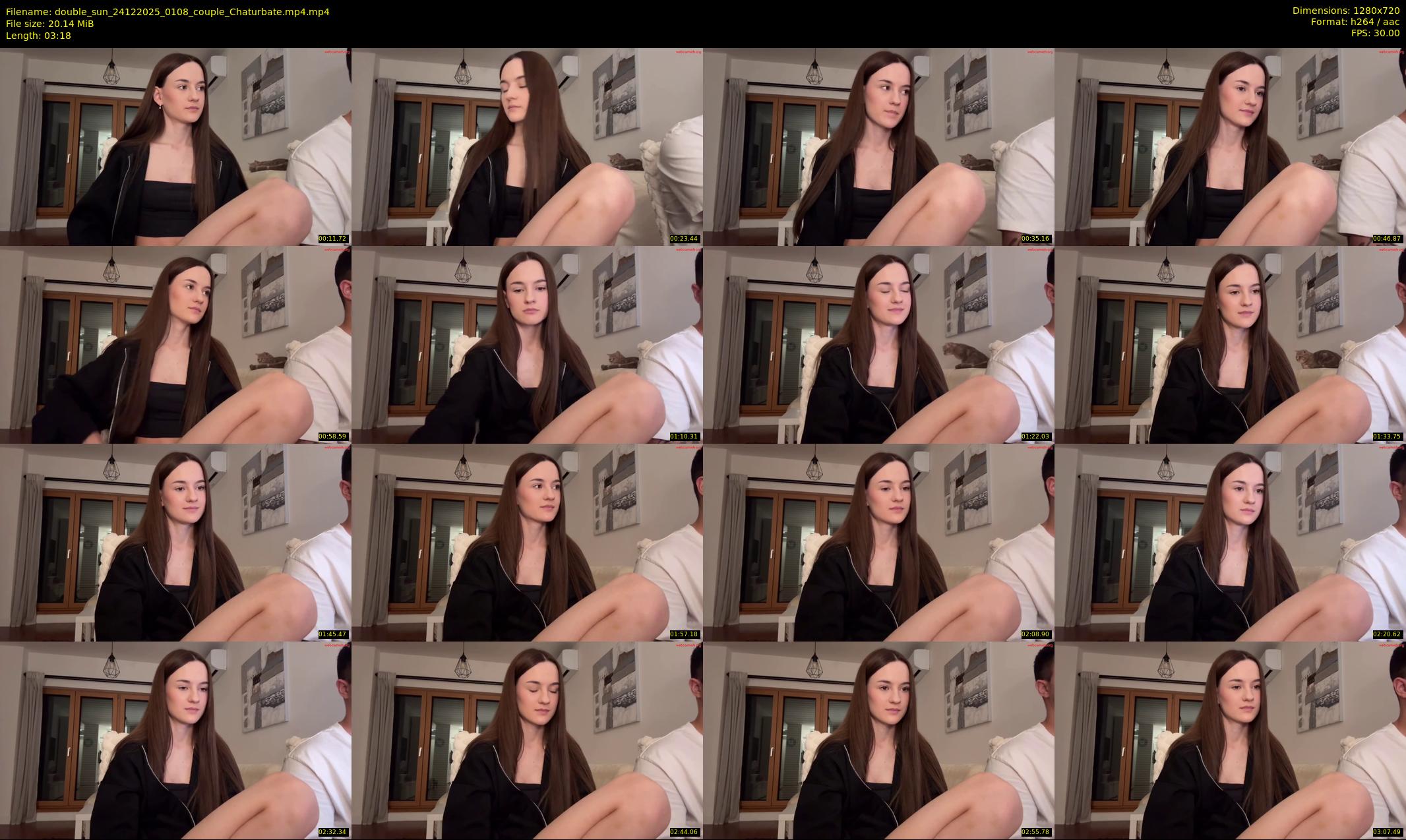 double_sun — 4 minute Chaturbate couple cam show recording, 720p, Dec 24, 2025