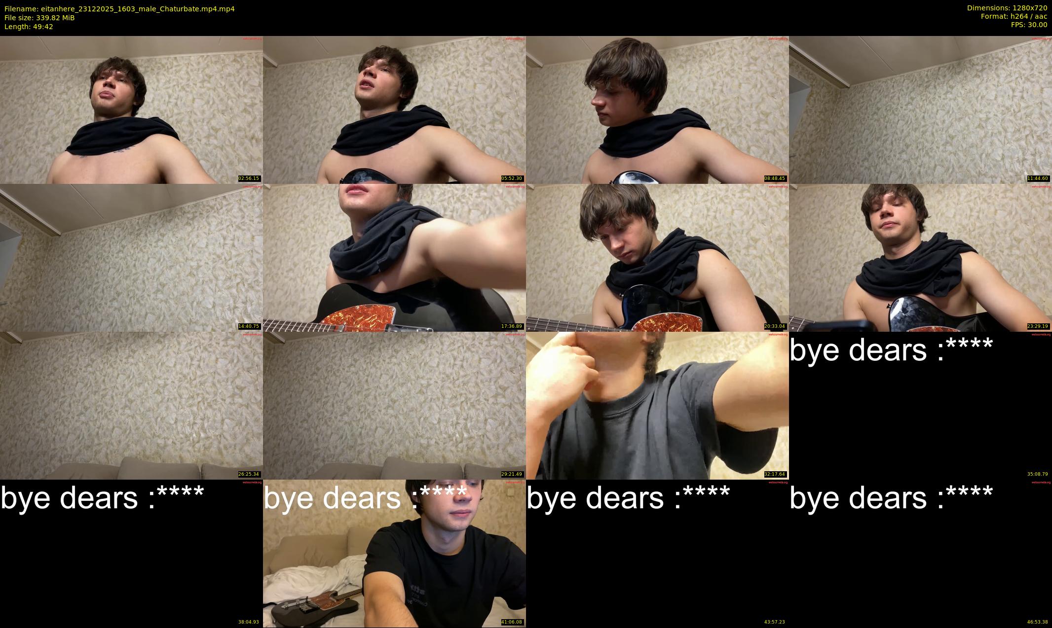 eitanhere — 50 minute Chaturbate male cam show recording, 720p, Dec 23, 2025