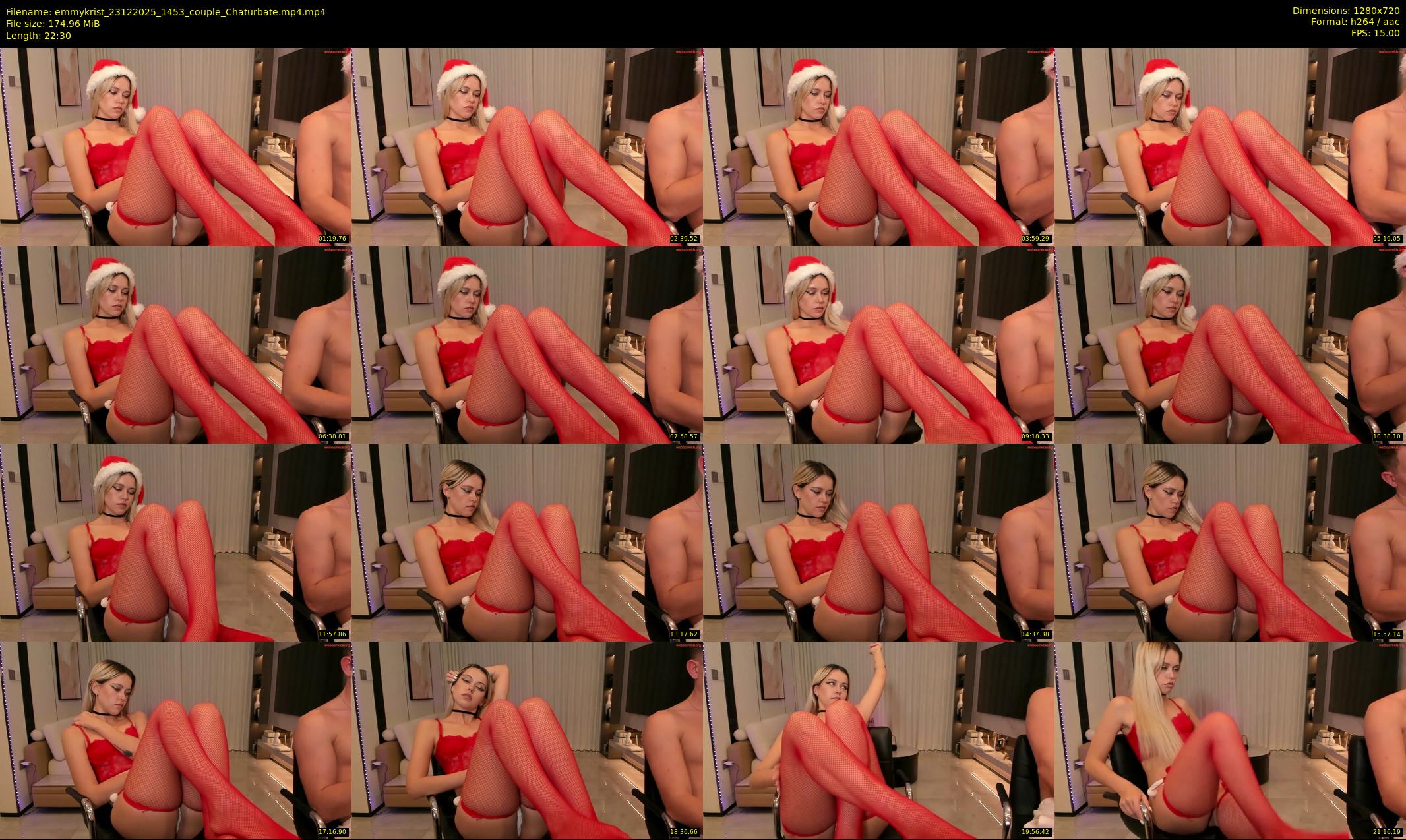 emmykrist — 23 minute Chaturbate couple cam show recording, 720p, Dec 23, 2025