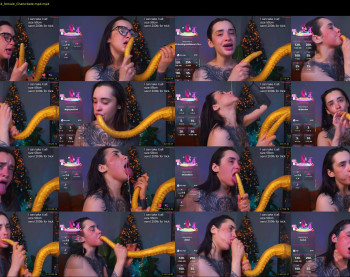 evarabbit — 121 minute Chaturbate female cam show recording, 720p, Dec 24, 2025