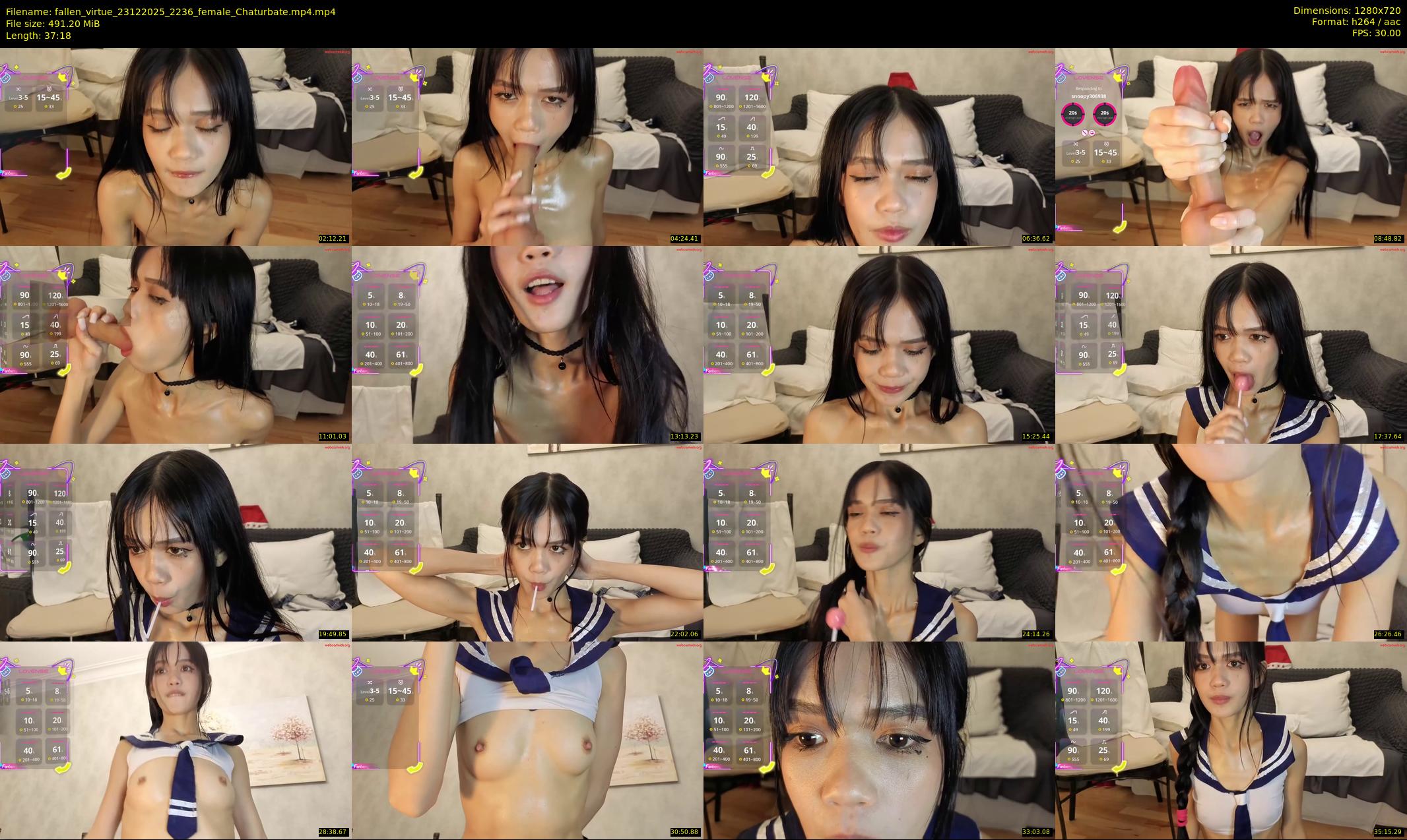 fallen_virtue — 38 minute Chaturbate female cam show recording, 720p, Dec 23, 2025