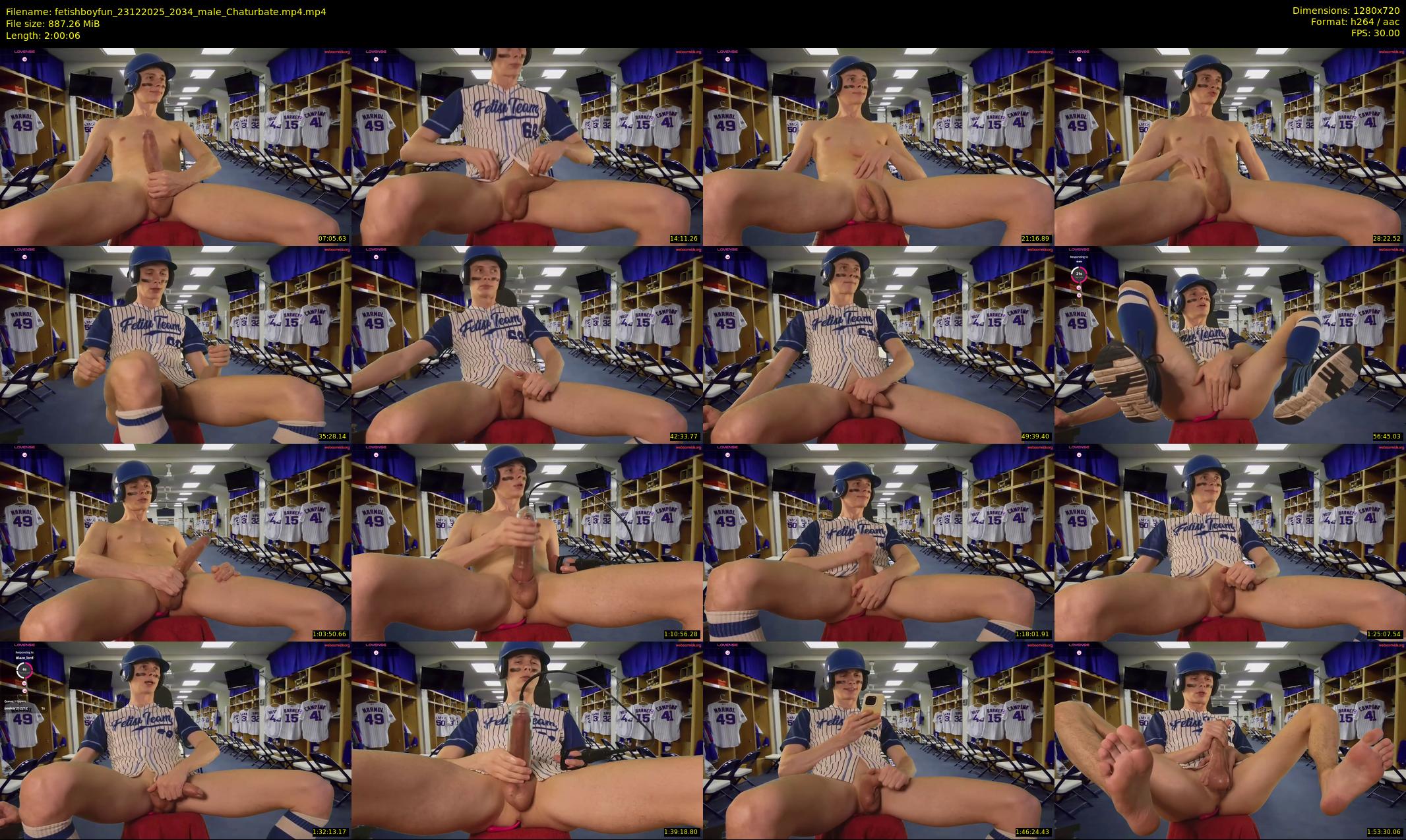 fetishboyfun — 121 minute Chaturbate male cam show recording, 720p, Dec 23, 2025