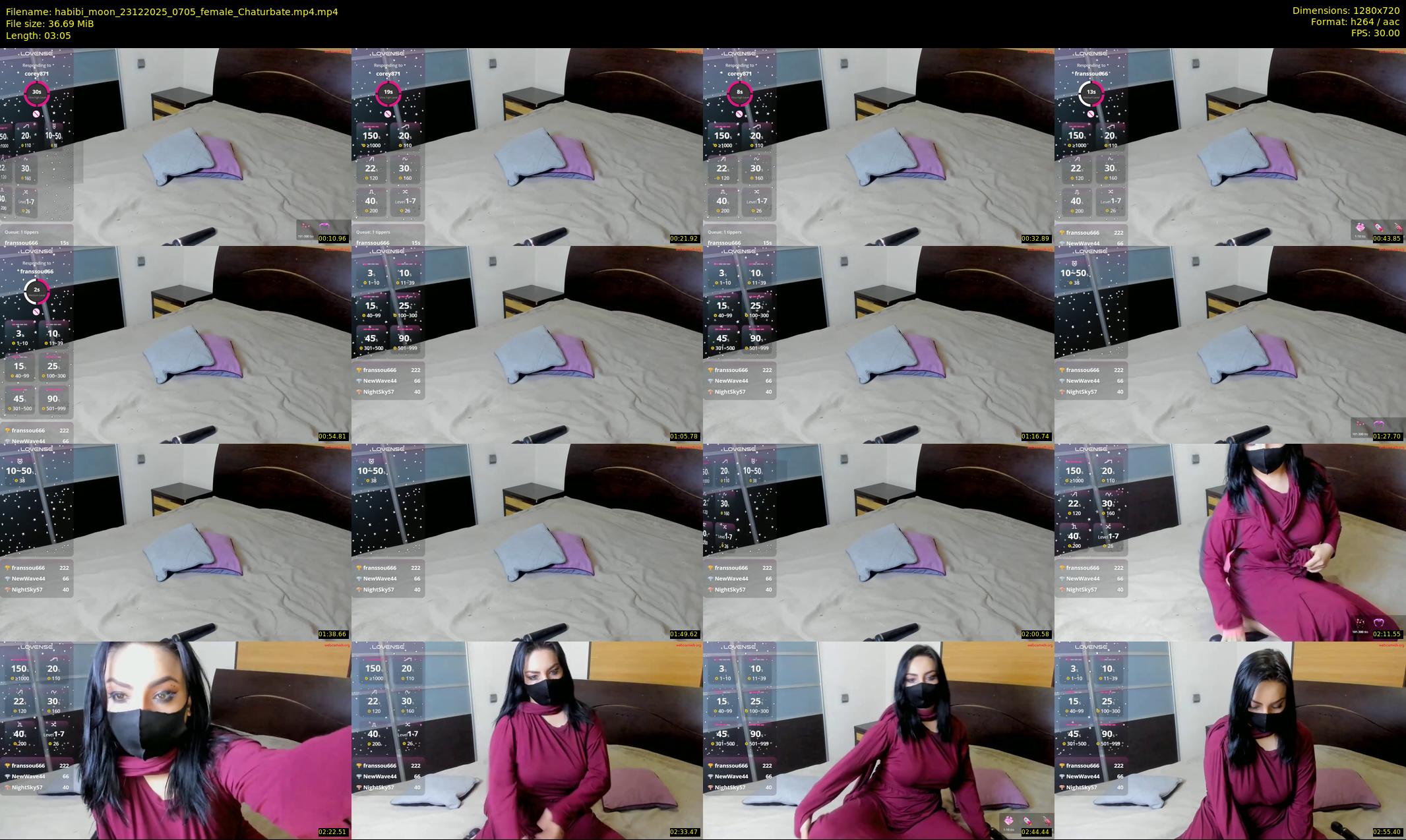 habibi_moon — 4 minute Chaturbate female cam show recording, 720p, Dec 23, 2025