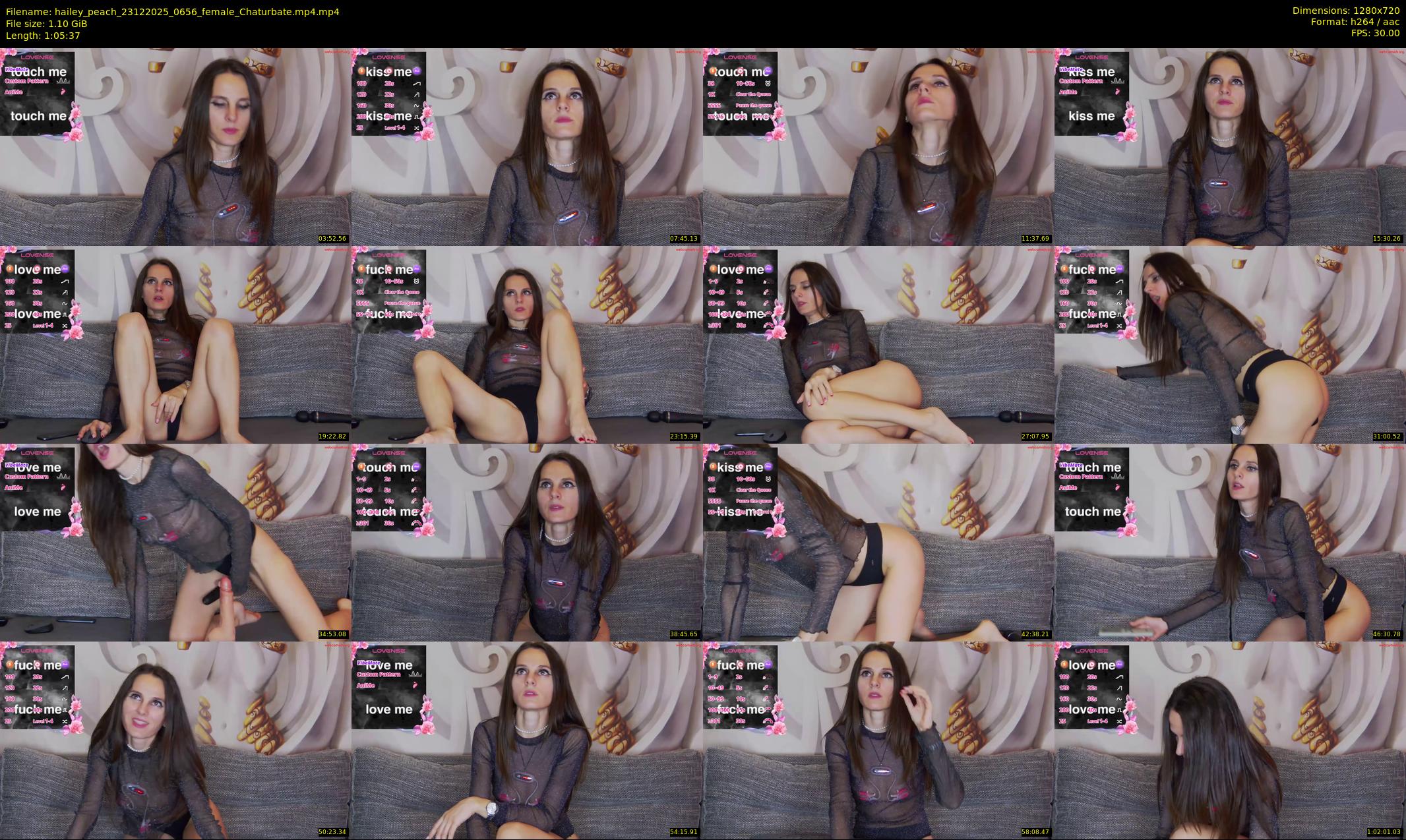 hailey_peach — 66 minute Chaturbate female cam show recording, 720p, Dec 23, 2025