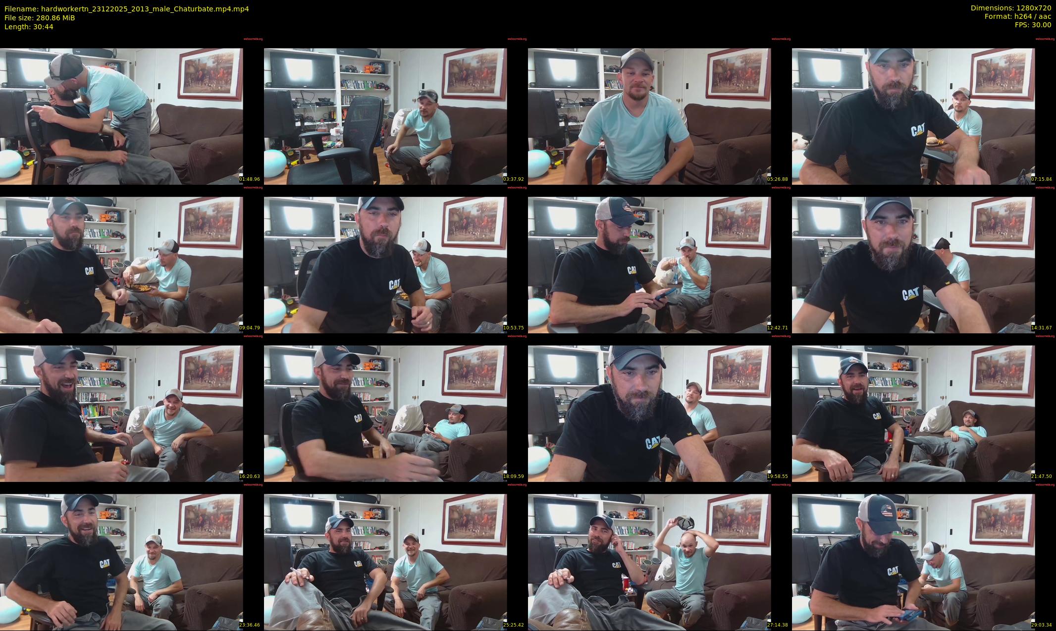 hardworkertn — 31 minute Chaturbate male cam show recording, 720p, Dec 23, 2025