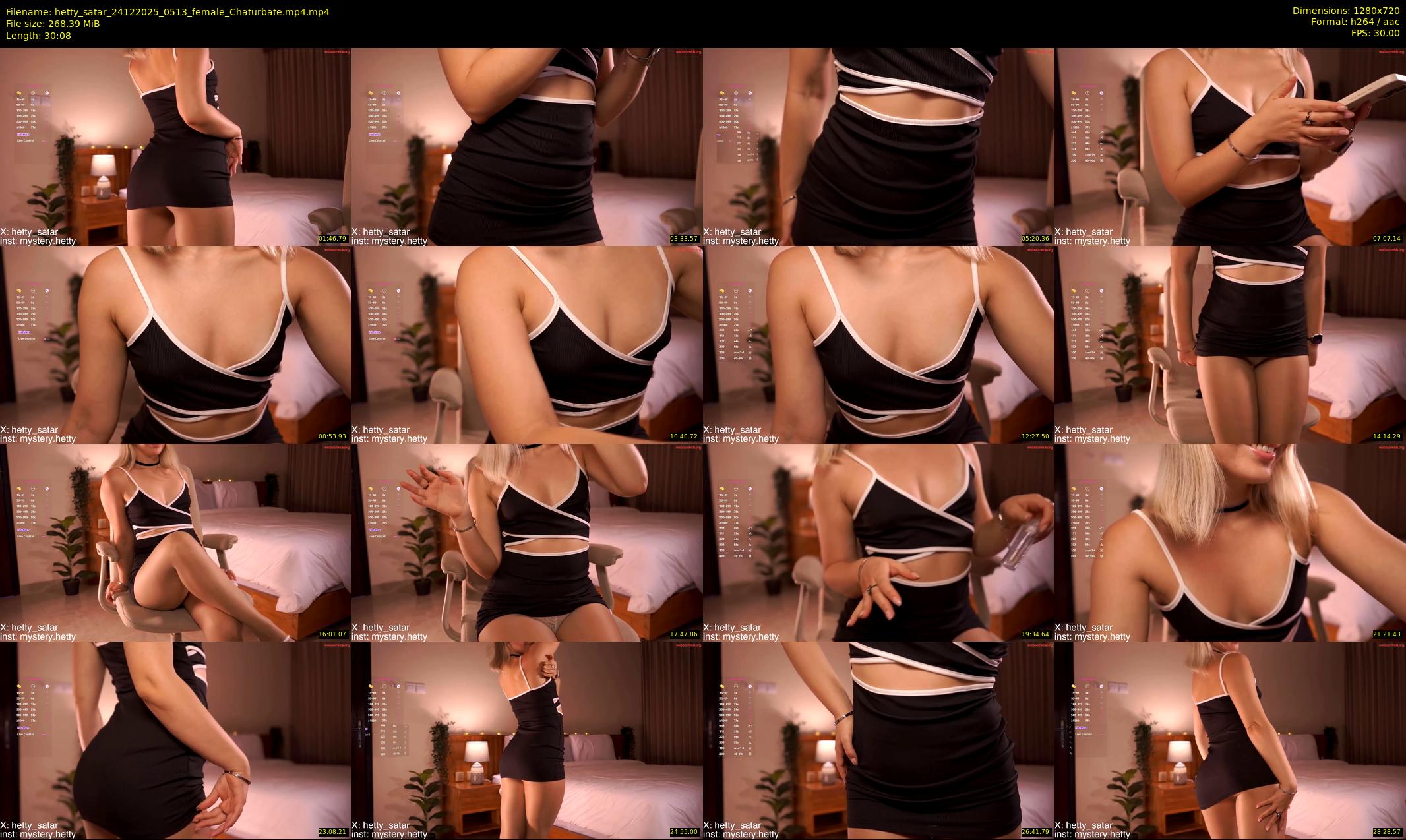 hetty_satar — 31 minute Chaturbate female cam show recording, 720p, Dec 24, 2025