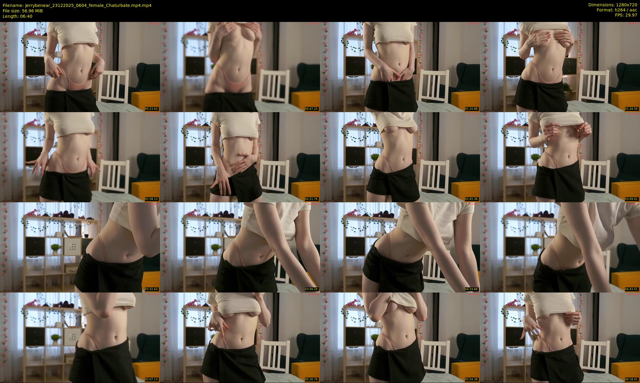 jerrybenear — 7 minute Chaturbate female cam show recording, 720p, Dec 23, 2025