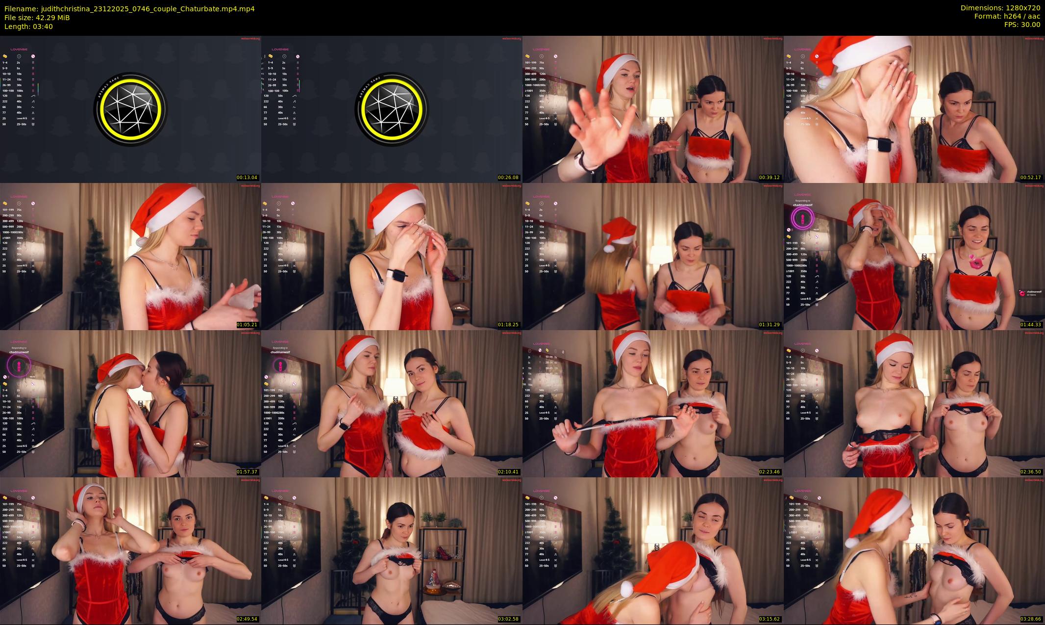 judithchristina — 4 minute Chaturbate female cam show recording, 720p, Dec 23, 2025