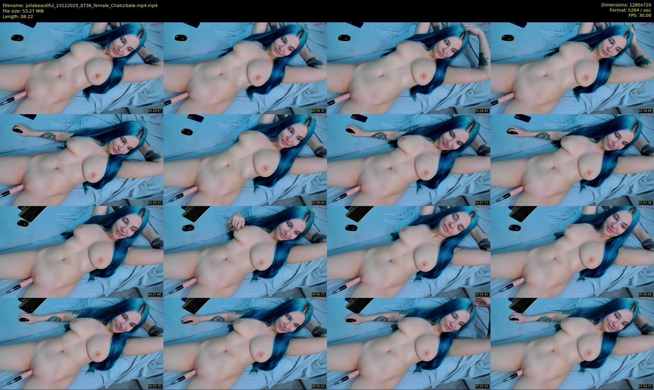 juliabeautiful — 9 minute Chaturbate female cam show recording, 720p, Dec 23, 2025