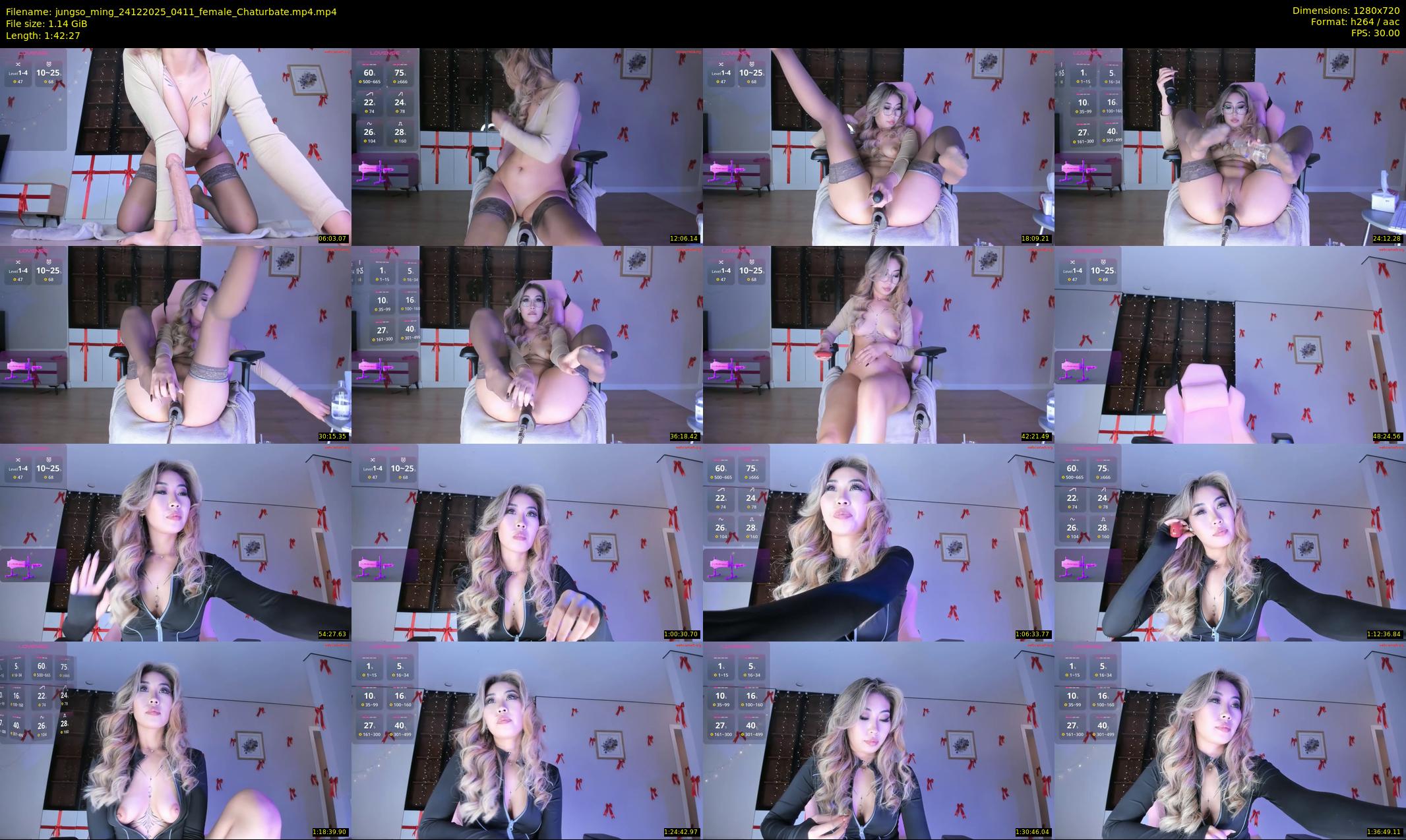 jungso_ming — 103 minute Chaturbate female cam show recording, 720p, Dec 24, 2025
