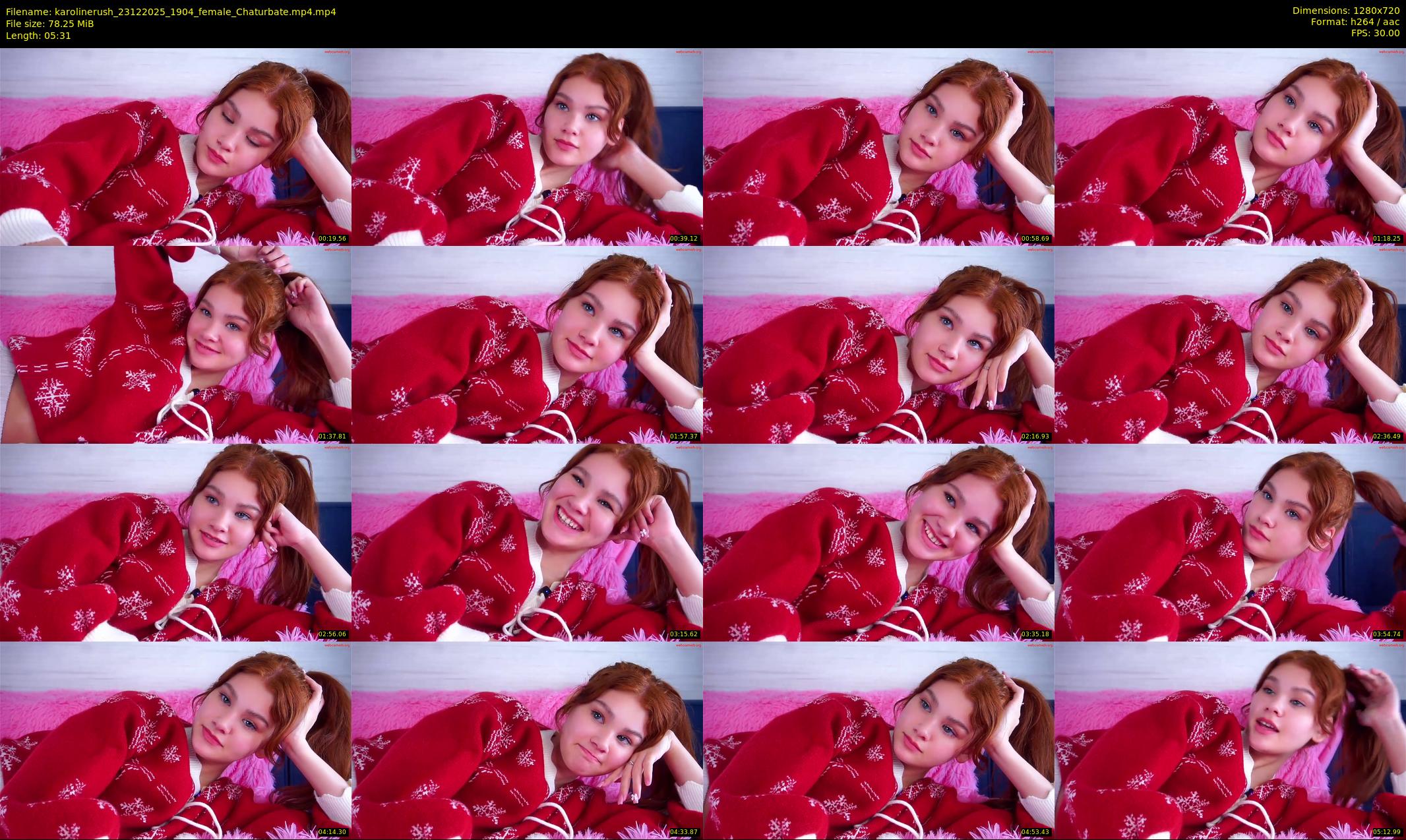 karolinerush — 6 minute Chaturbate female cam show recording, 720p, Dec 23, 2025