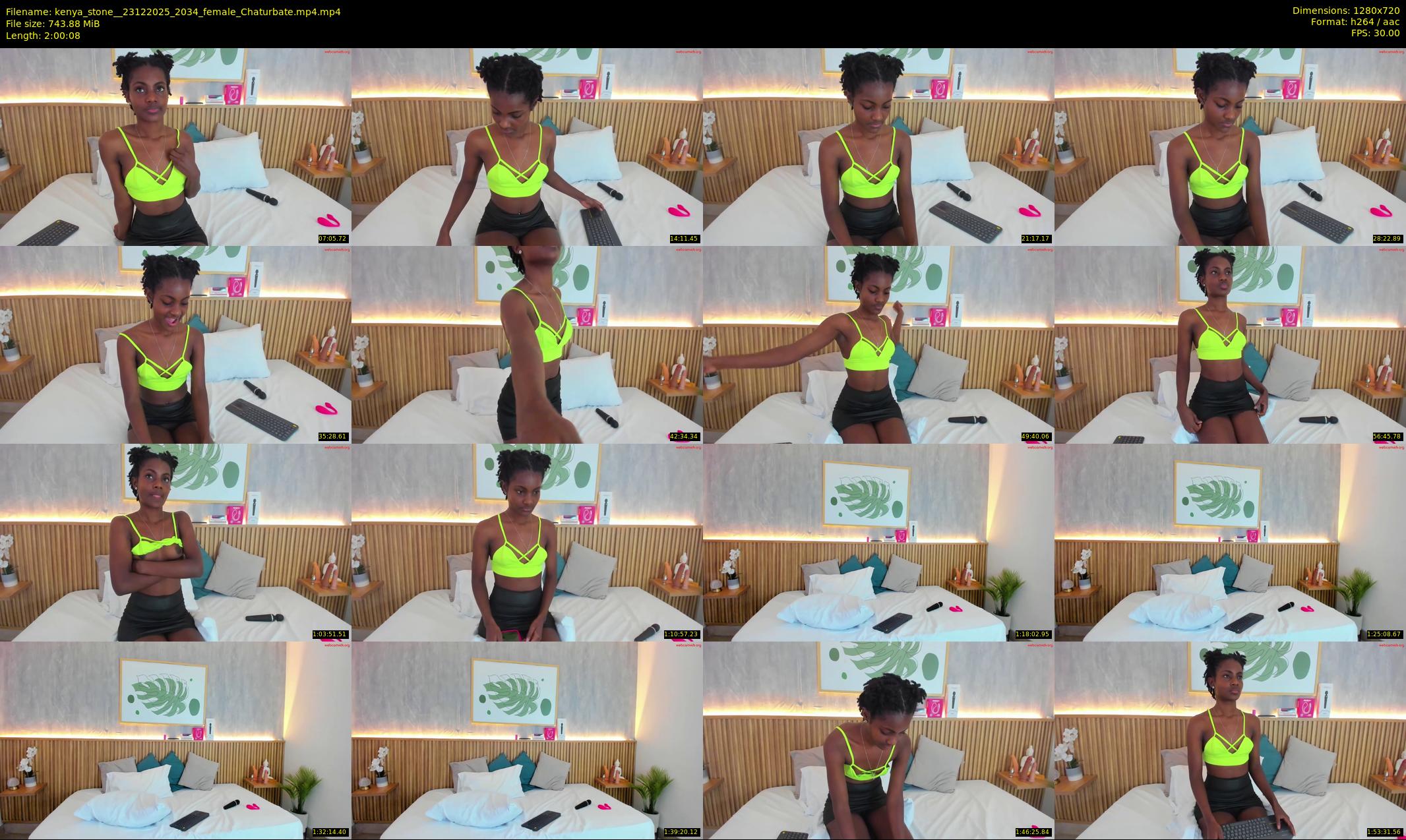 kenya_stone_ — 121 minute Chaturbate female cam show recording, 720p, Dec 23, 2025
