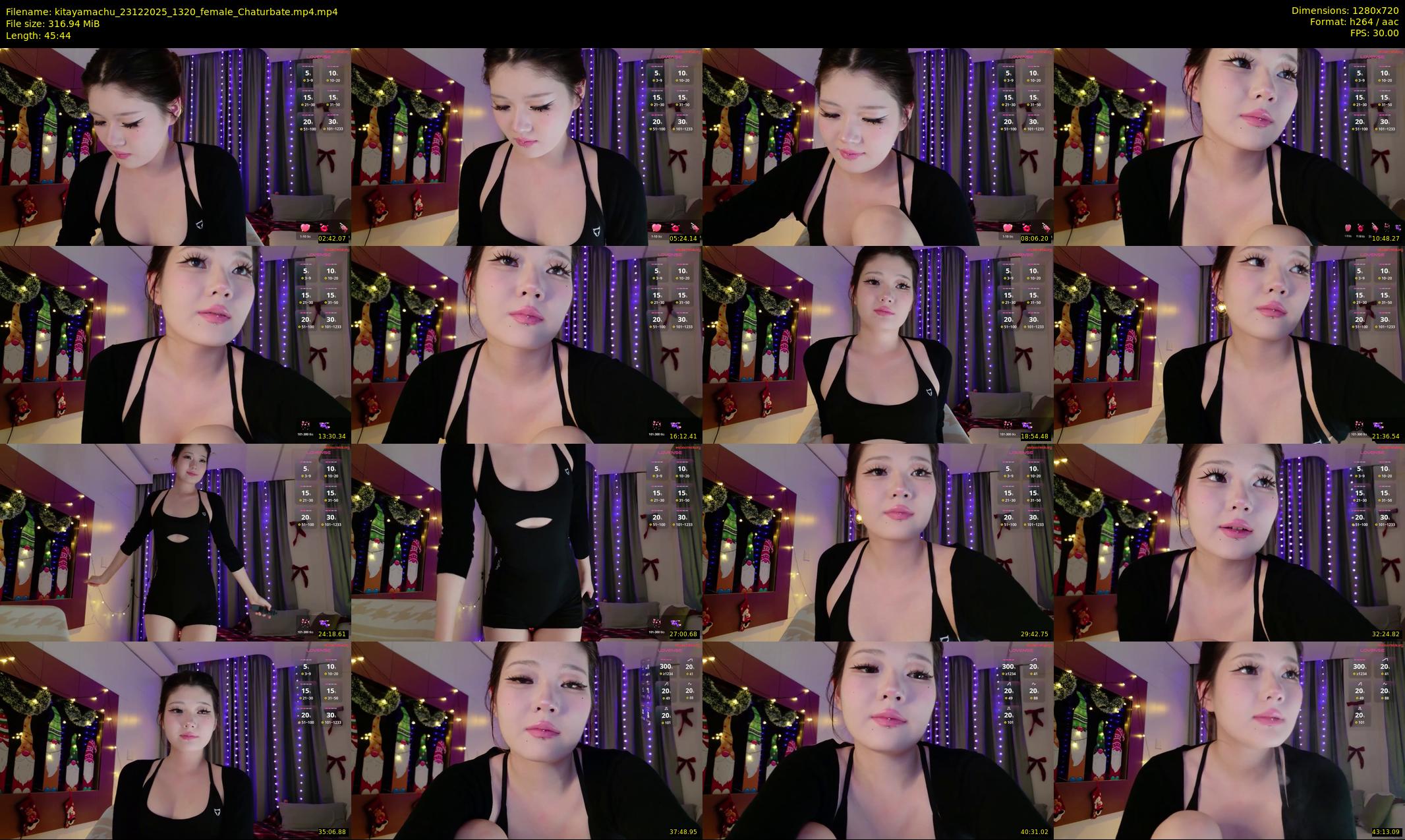 kitayamachu — 46 minute Chaturbate female cam show recording, 720p, Dec 23, 2025