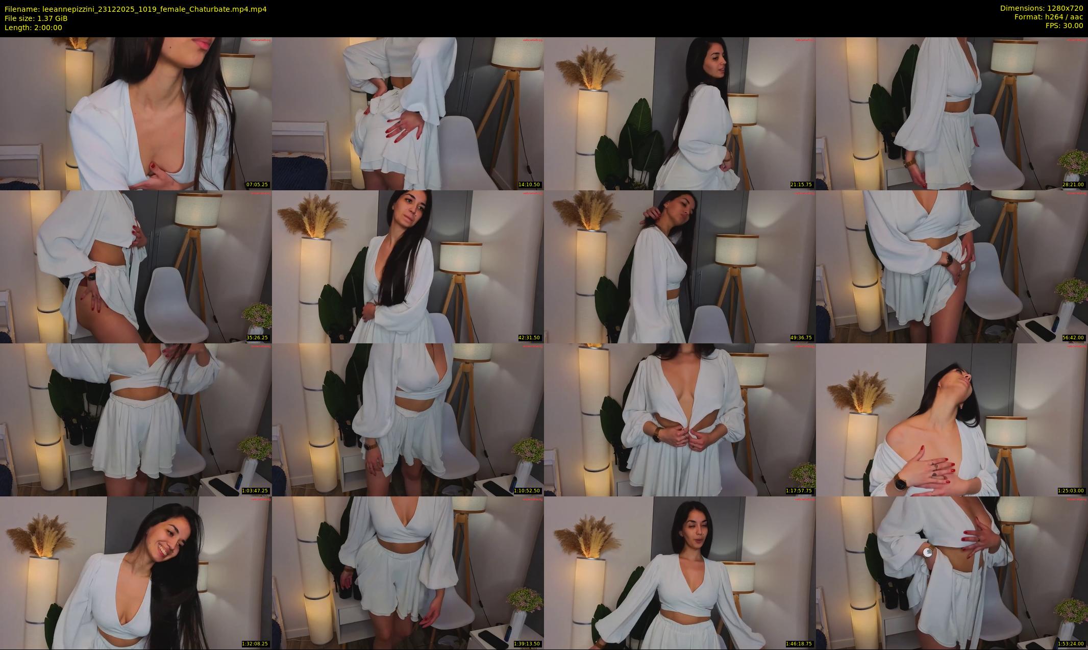 leeannepizzini — 120 minute Chaturbate female cam show recording, 720p, Dec 23, 2025
