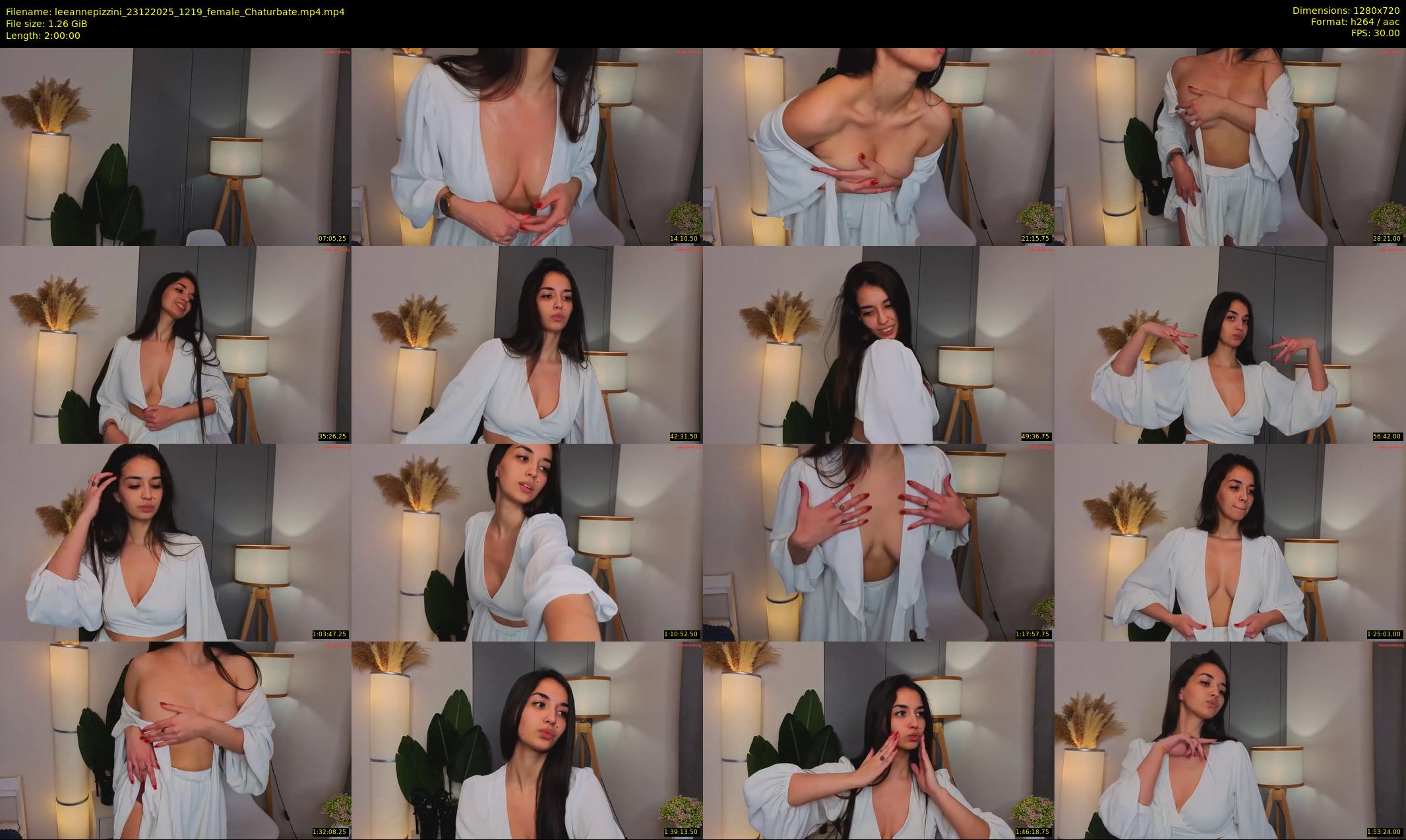 leeannepizzini — 120 minute Chaturbate female cam show recording, 720p, Dec 23, 2025