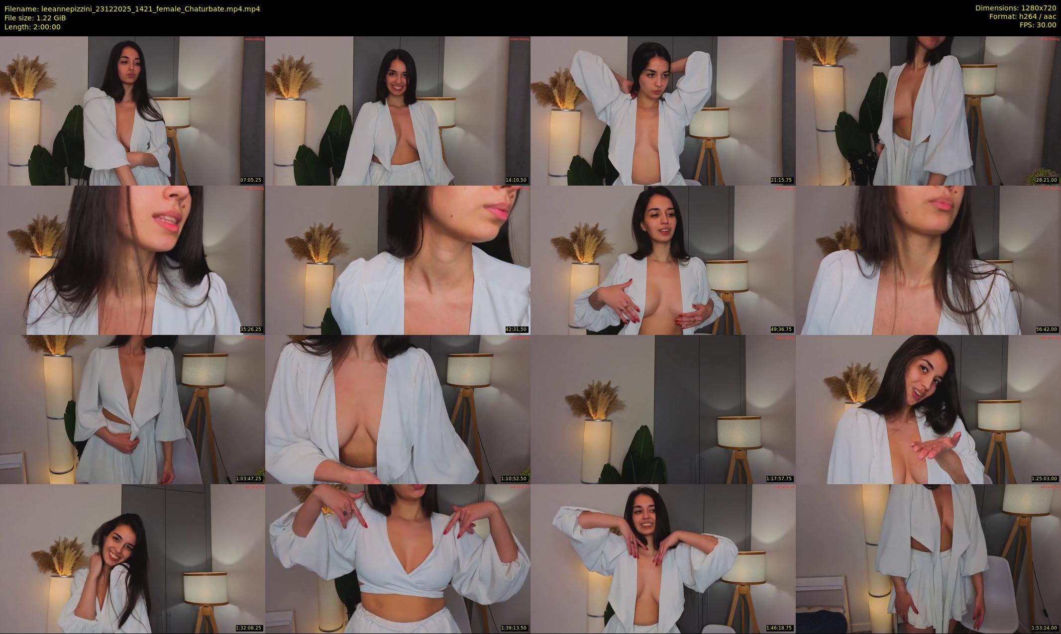 leeannepizzini — 120 minute Chaturbate female cam show recording, 720p, Dec 23, 2025