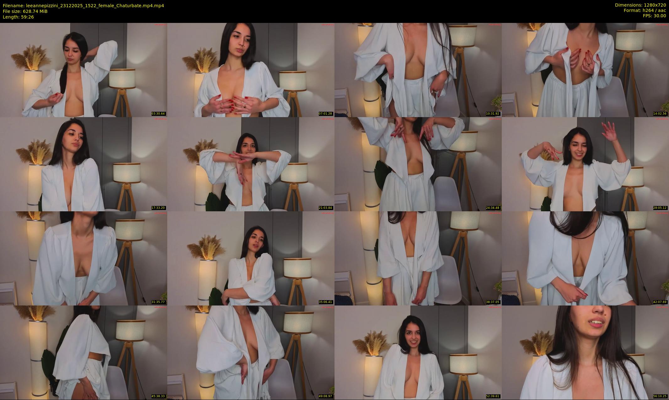 leeannepizzini — 60 minute Chaturbate female cam show recording, 720p, Dec 23, 2025