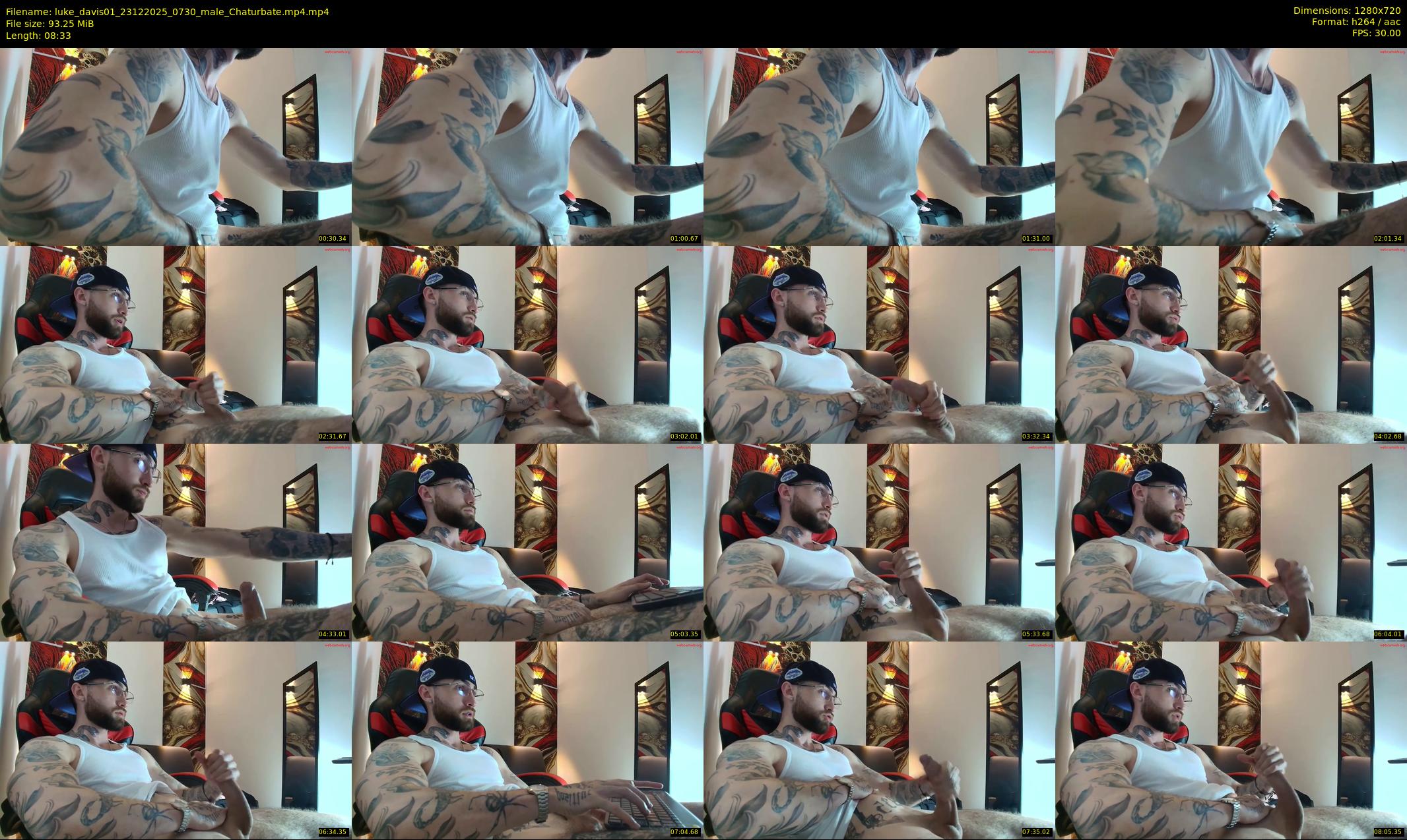 luke_davis01 — 9 minute Chaturbate male cam show recording, 720p, Dec 23, 2025