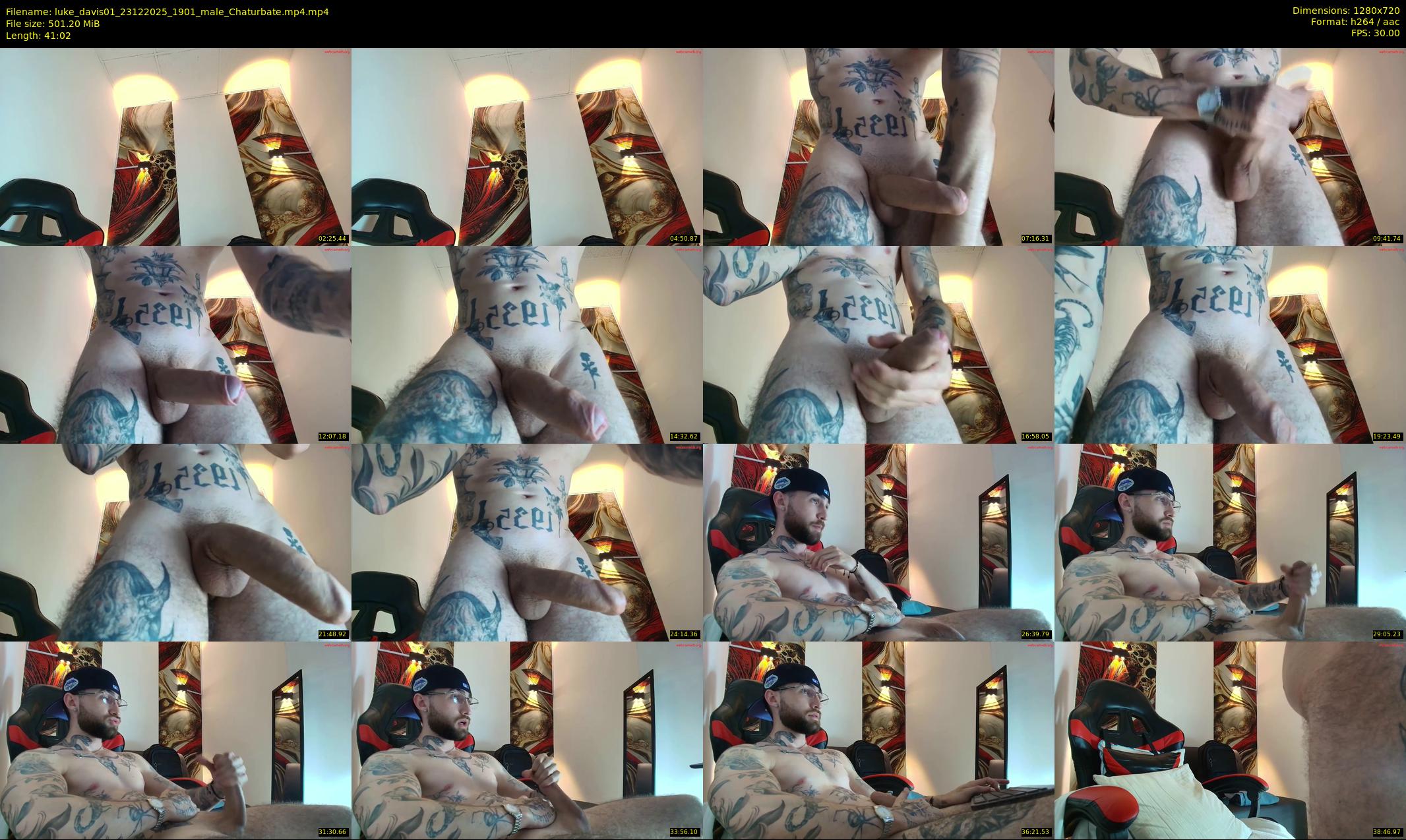 luke_davis01 — 42 minute Chaturbate male cam show recording, 720p, Dec 23, 2025