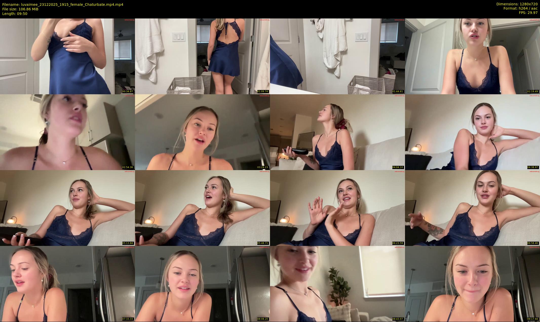 luvaimee — 10 minute Chaturbate female cam show recording, 720p, Dec 23, 2025
