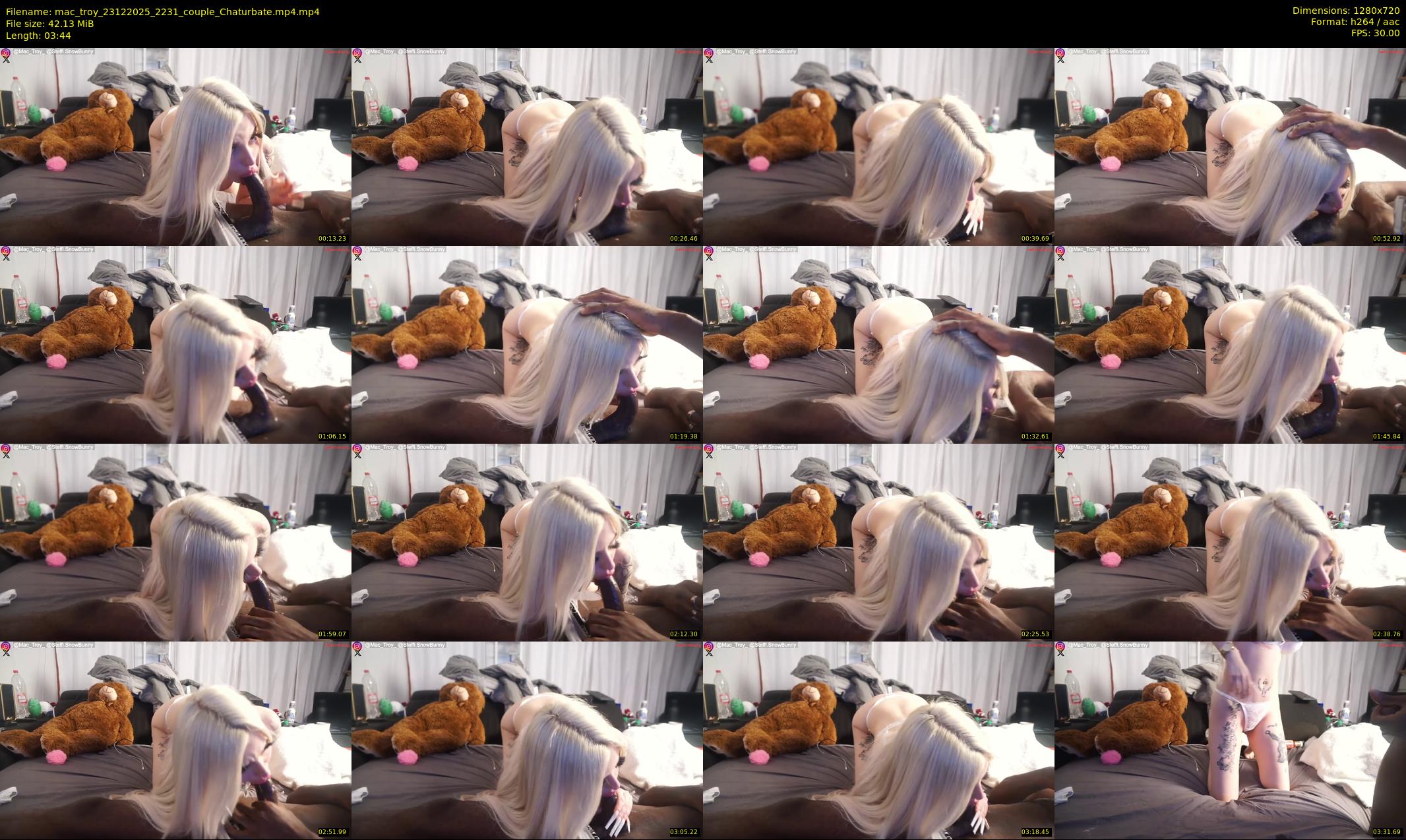 mac_troy — 4 minute Chaturbate couple cam show recording, 720p, Dec 23, 2025