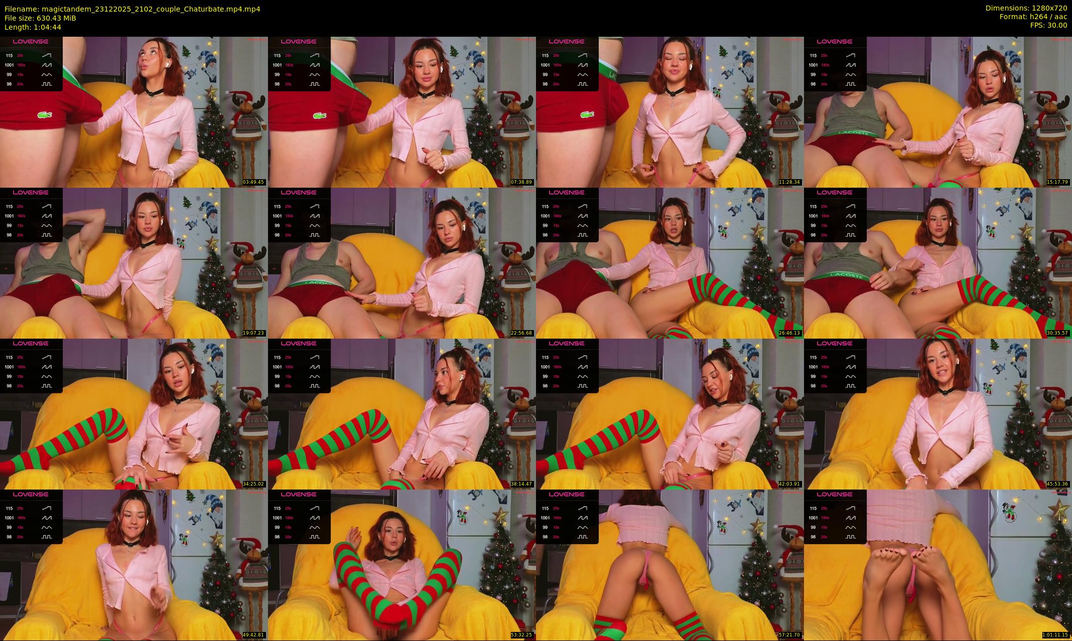 magictandem — 65 minute Chaturbate couple cam show recording, 720p, Dec 23, 2025