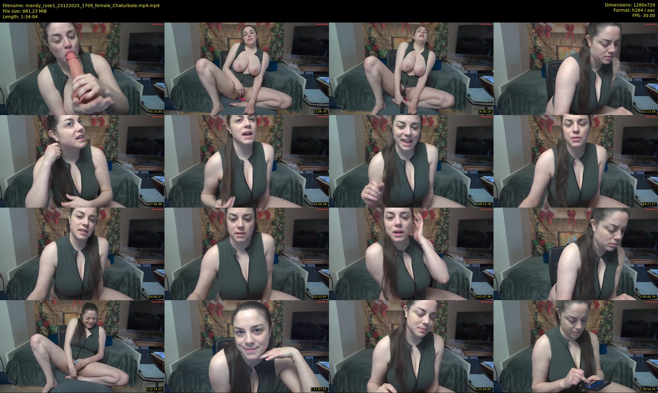 mandy_rose1 — 95 minute Chaturbate female cam show recording, 720p, Dec 23, 2025