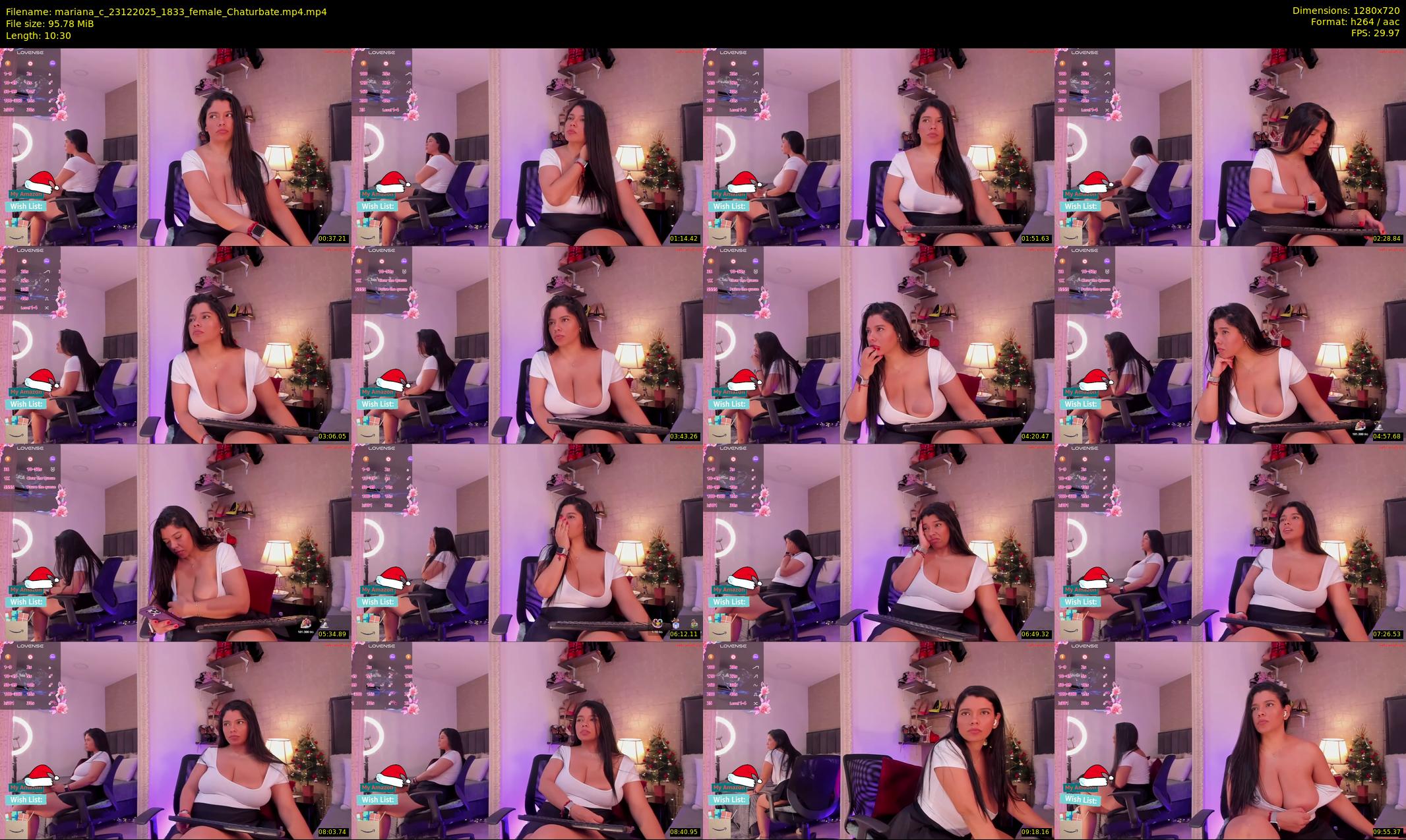 mariana_c — 11 minute Chaturbate female cam show recording, 720p, Dec 23, 2025