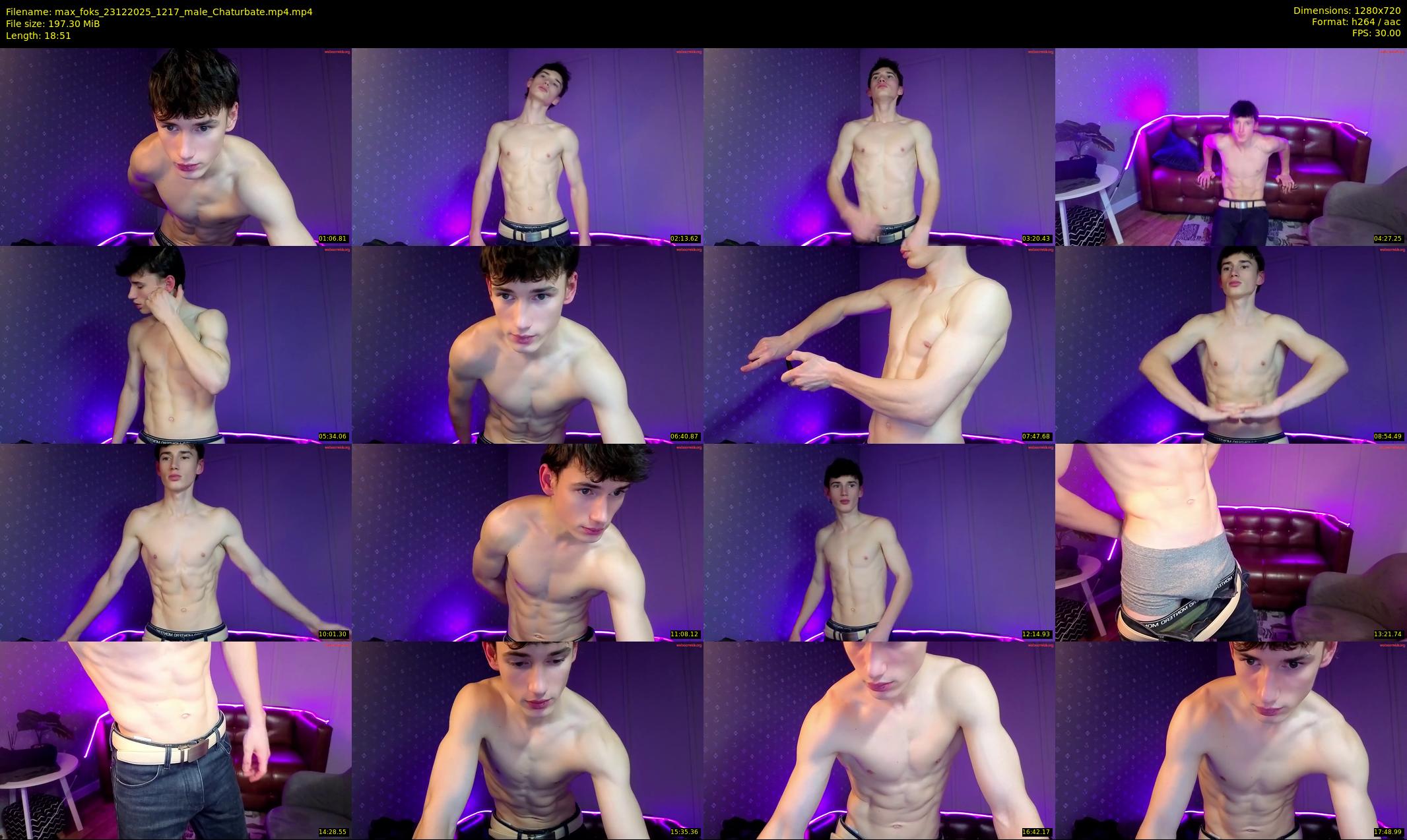 max_foks — 19 minute Chaturbate male cam show recording, 720p, Dec 23, 2025