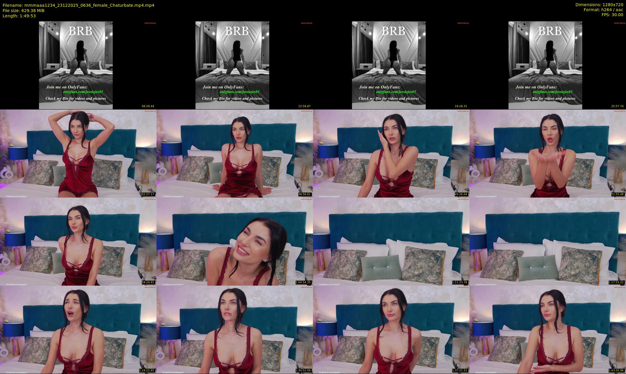mmmaaa1234 — 110 minute Chaturbate female cam show recording, 720p, Dec 23, 2025