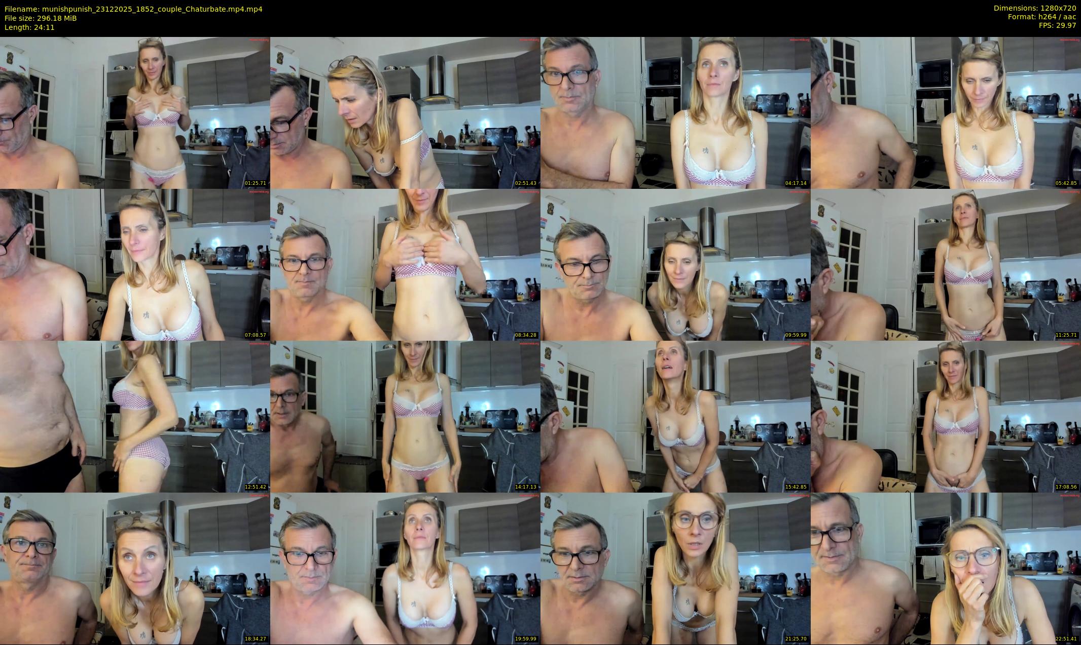 munishpunish — 25 minute Chaturbate couple cam show recording, 720p, Dec 23, 2025