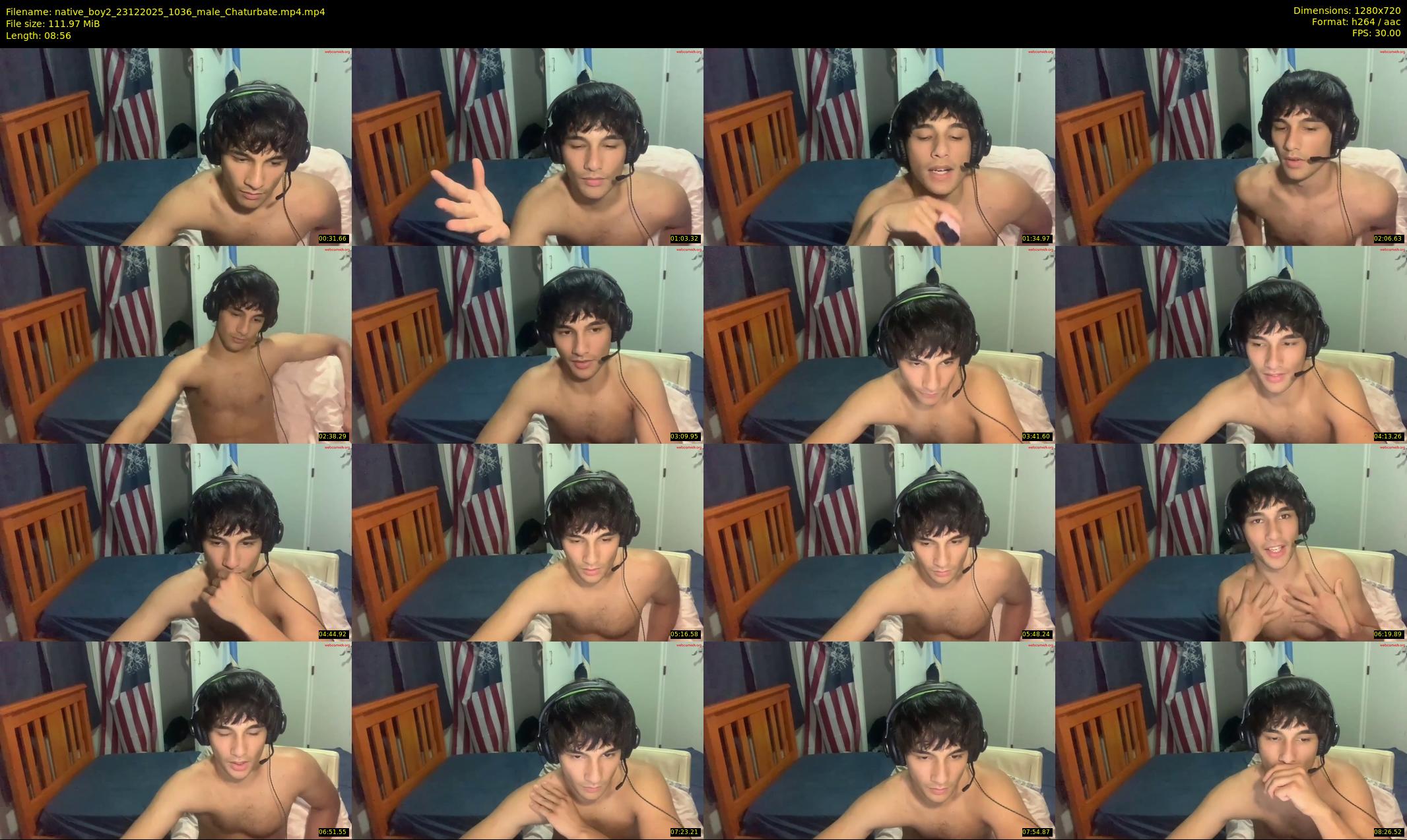 native_boy2 — 9 minute Chaturbate male cam show recording, 720p, Dec 23, 2025
