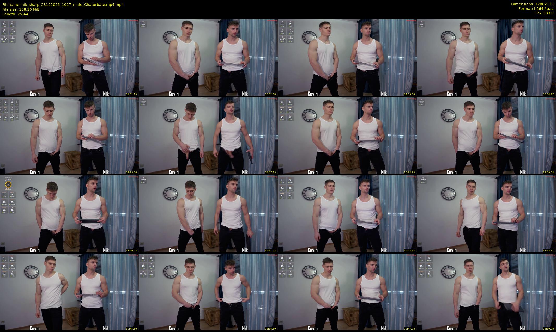 nik_sharp — 26 minute Chaturbate male cam show recording, 720p, Dec 23, 2025