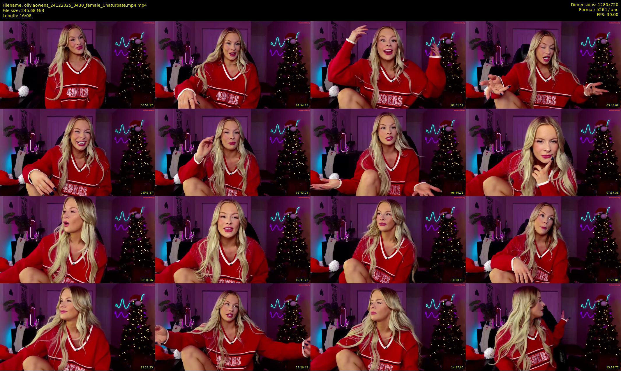 oliviaowens — 17 minute Chaturbate female cam show recording, 720p, Dec 24, 2025