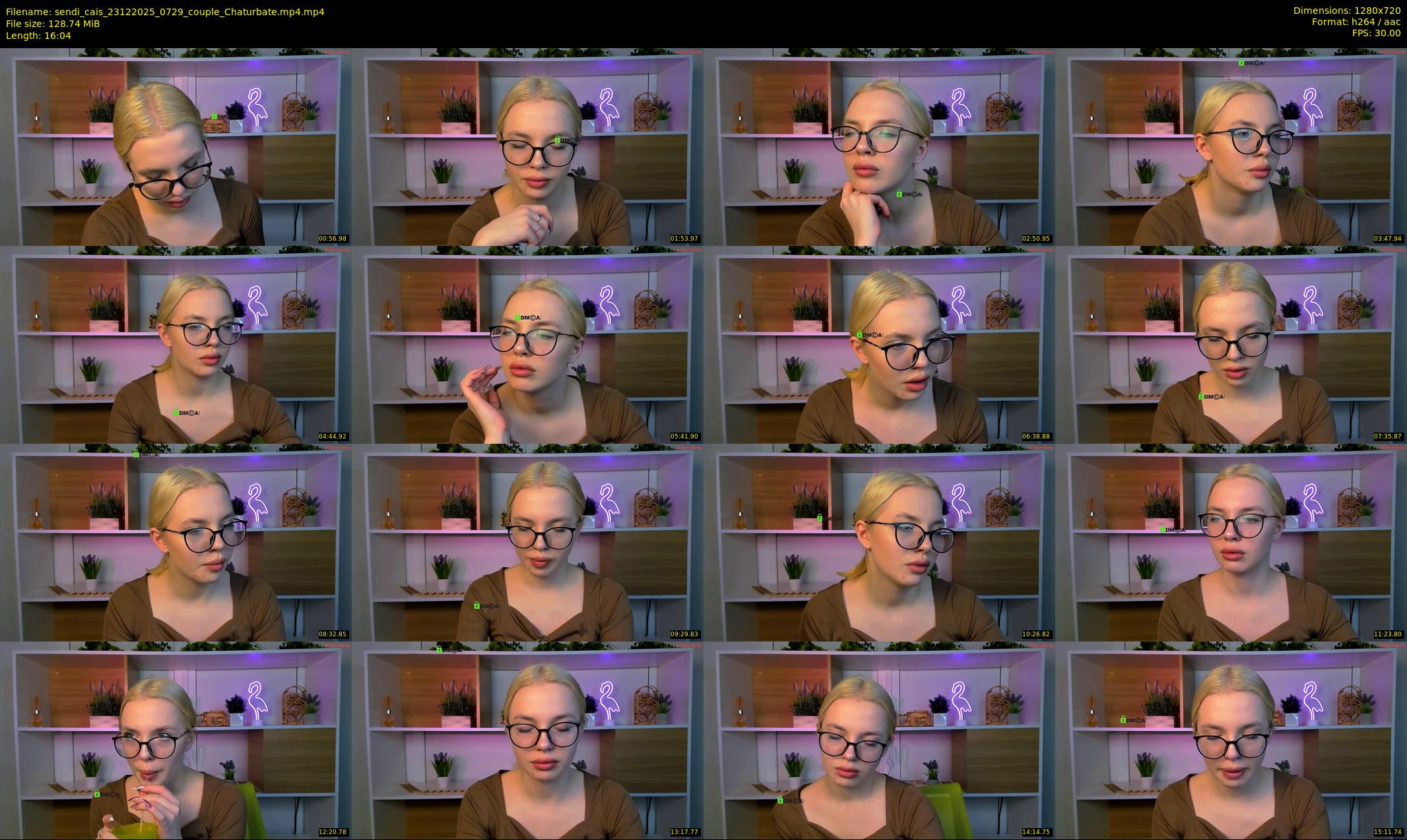 sendi_cais — 17 minute Chaturbate female cam show recording, 720p, Dec 23, 2025