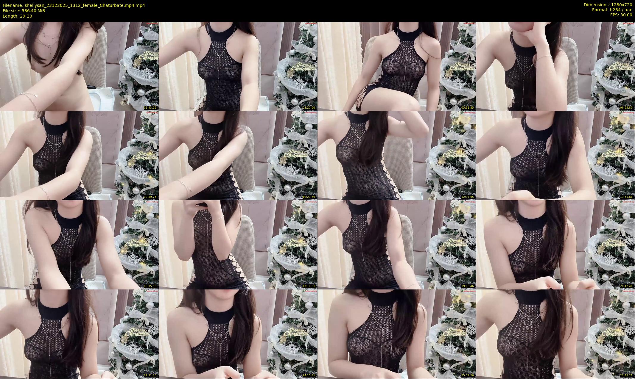 shellysan — 30 minute Chaturbate female cam show recording, 720p, Dec 23, 2025