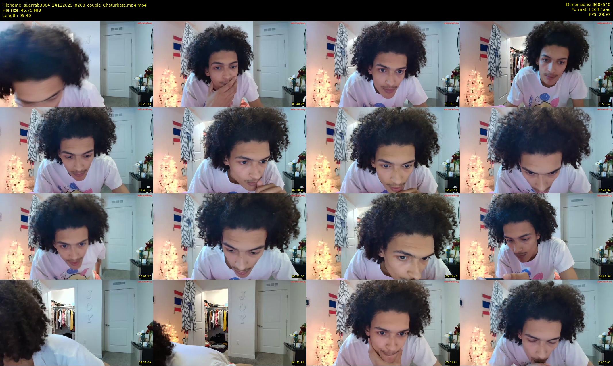 suerrab3304 — 6 minute Chaturbate couple cam show recording, 480p, Dec 24, 2025