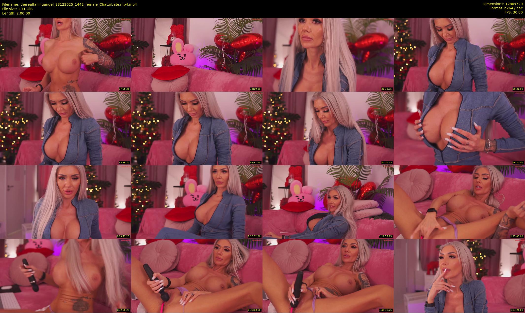 therealfallingangel — 120 minute Chaturbate female cam show recording, 720p, Dec 23, 2025