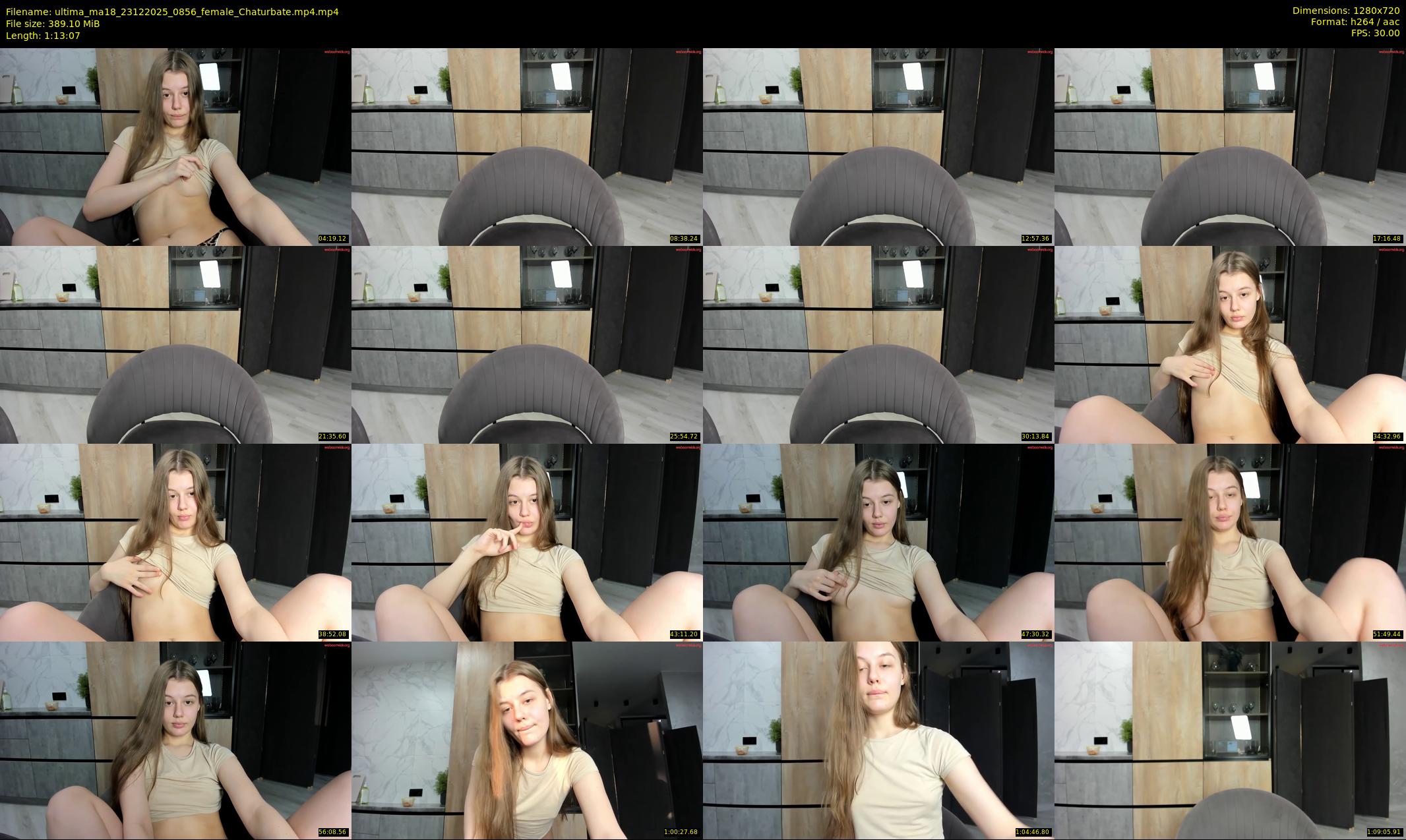 ultima_ma18 — 74 minute Chaturbate female cam show recording, 720p, Dec 23, 2025