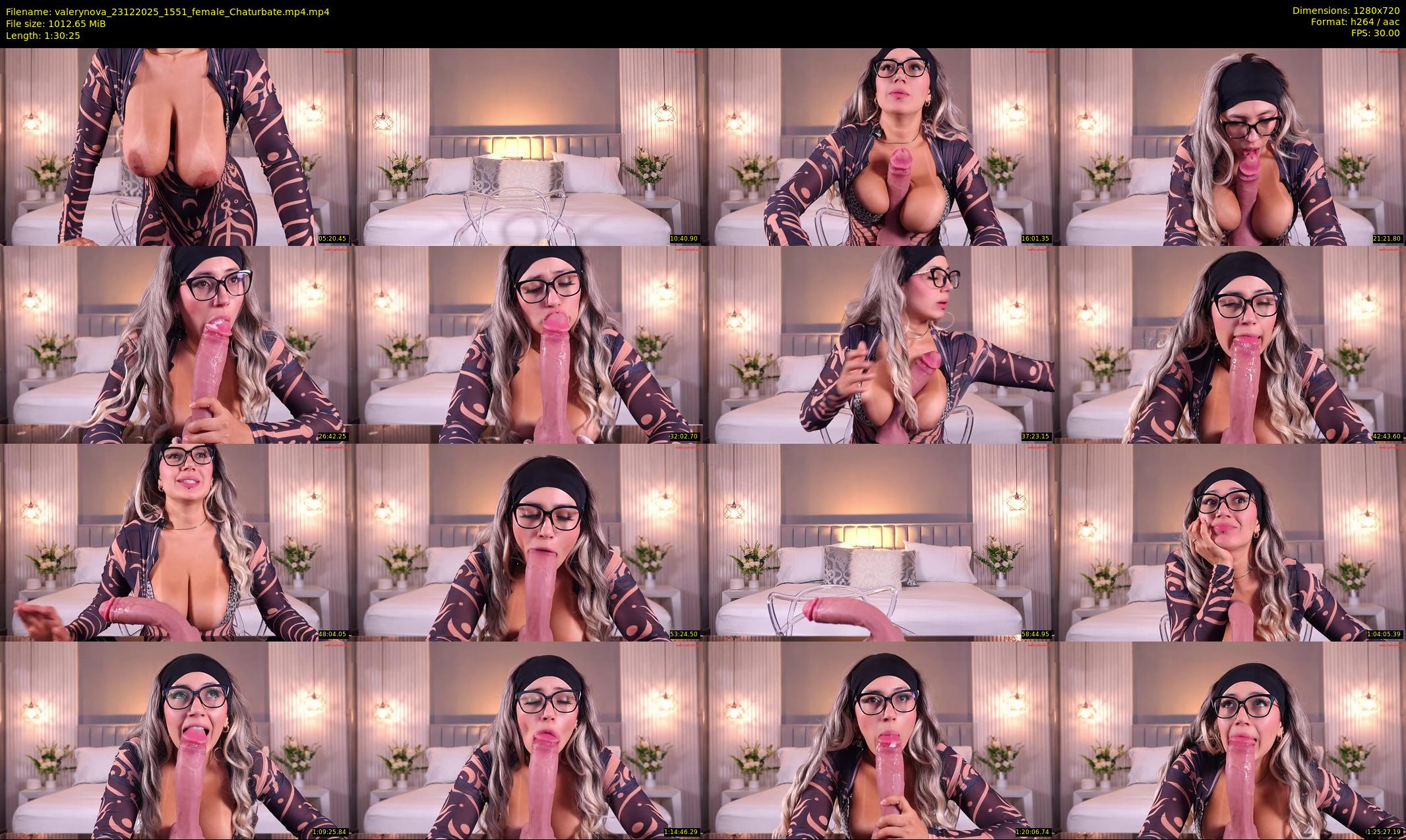 valerynova — 91 minute Chaturbate female cam show recording, 720p, Dec 23, 2025