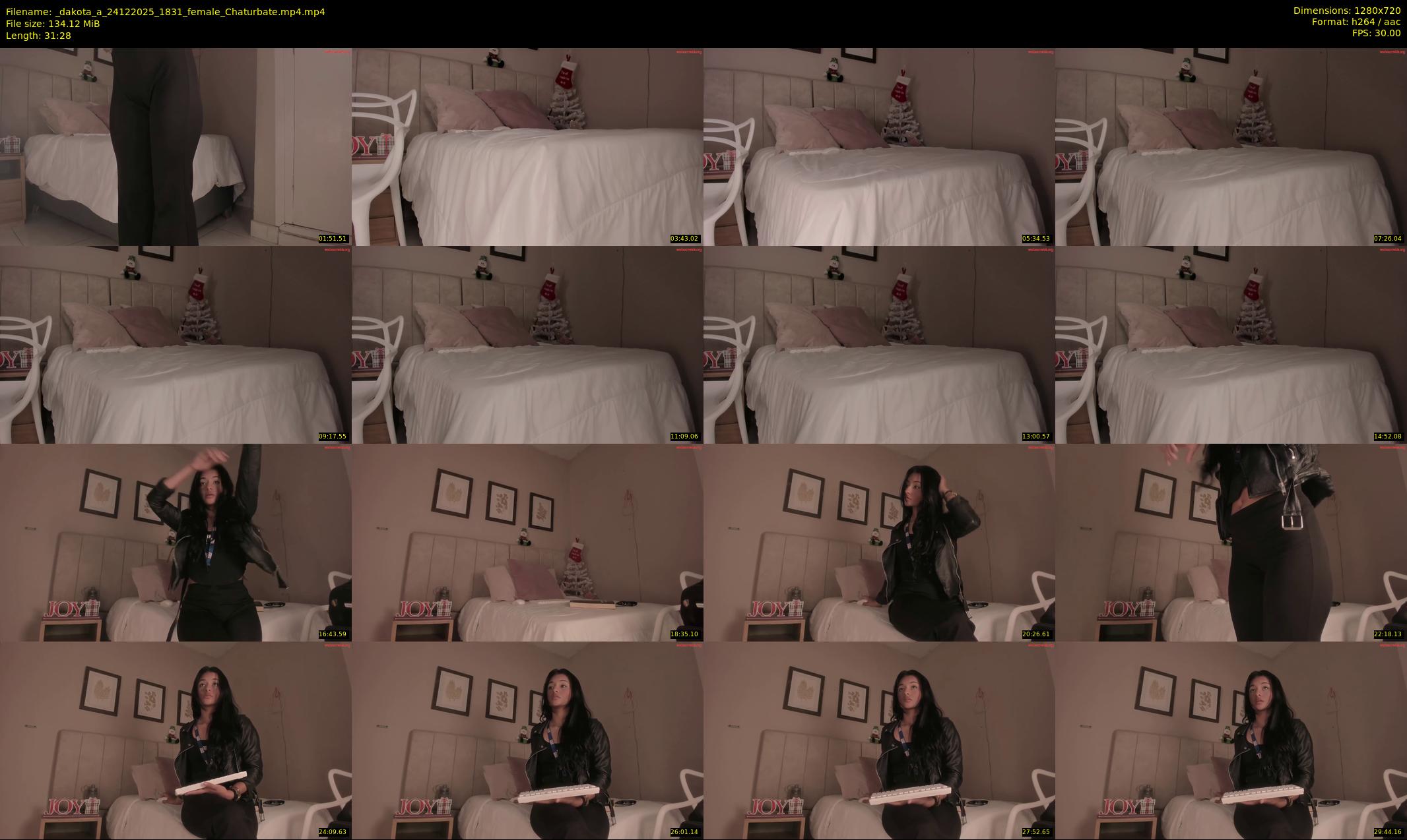 _dakota_a — 32 minute Chaturbate female cam show recording, 720p, Dec 24, 2025